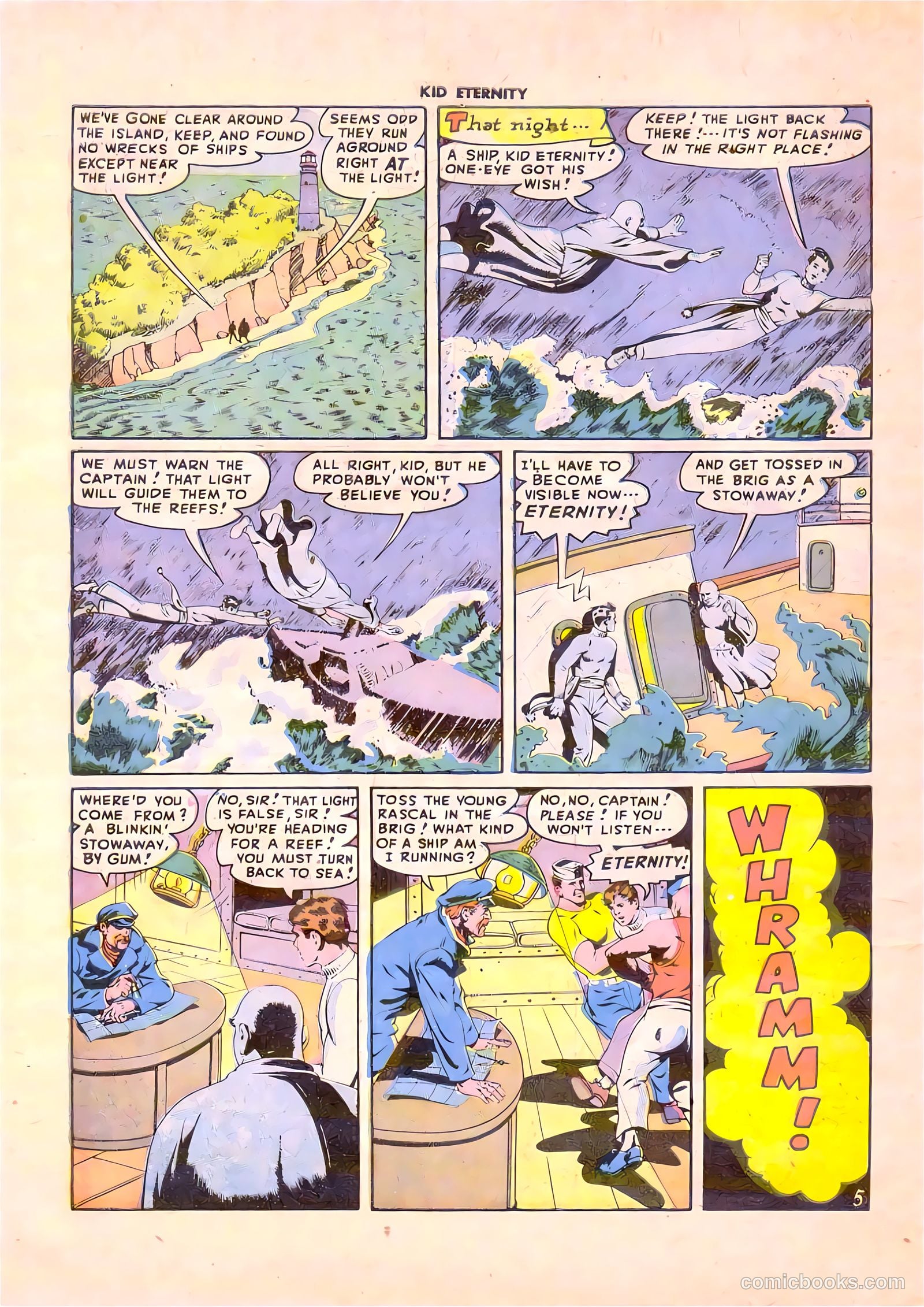 Kid Eternity #8 (1948) — page 40 of 52