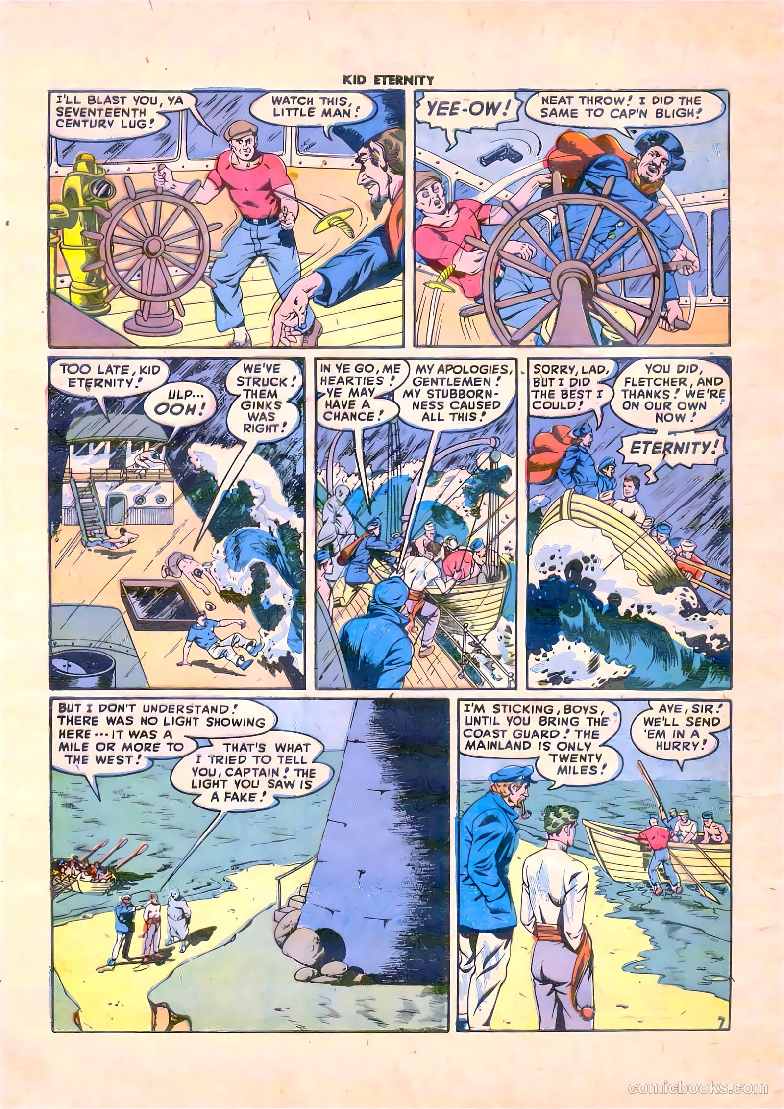 Kid Eternity #8 (1948) — page 42 of 52