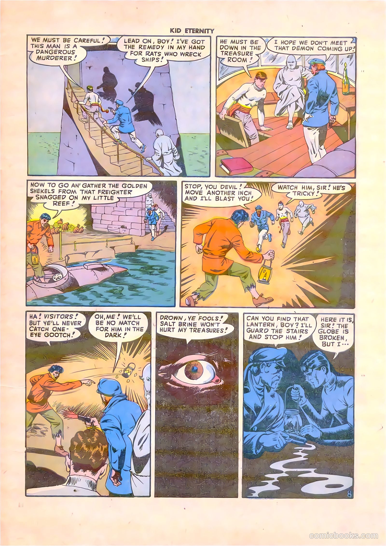Kid Eternity #8 (1948) — page 43 of 52
