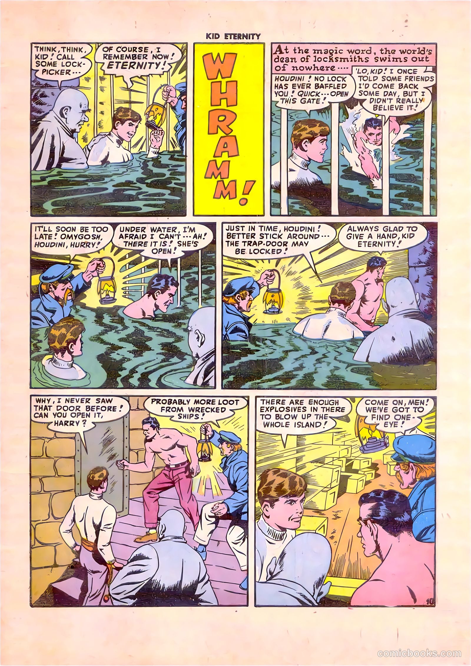 Kid Eternity #8 (1948) — page 45 of 52