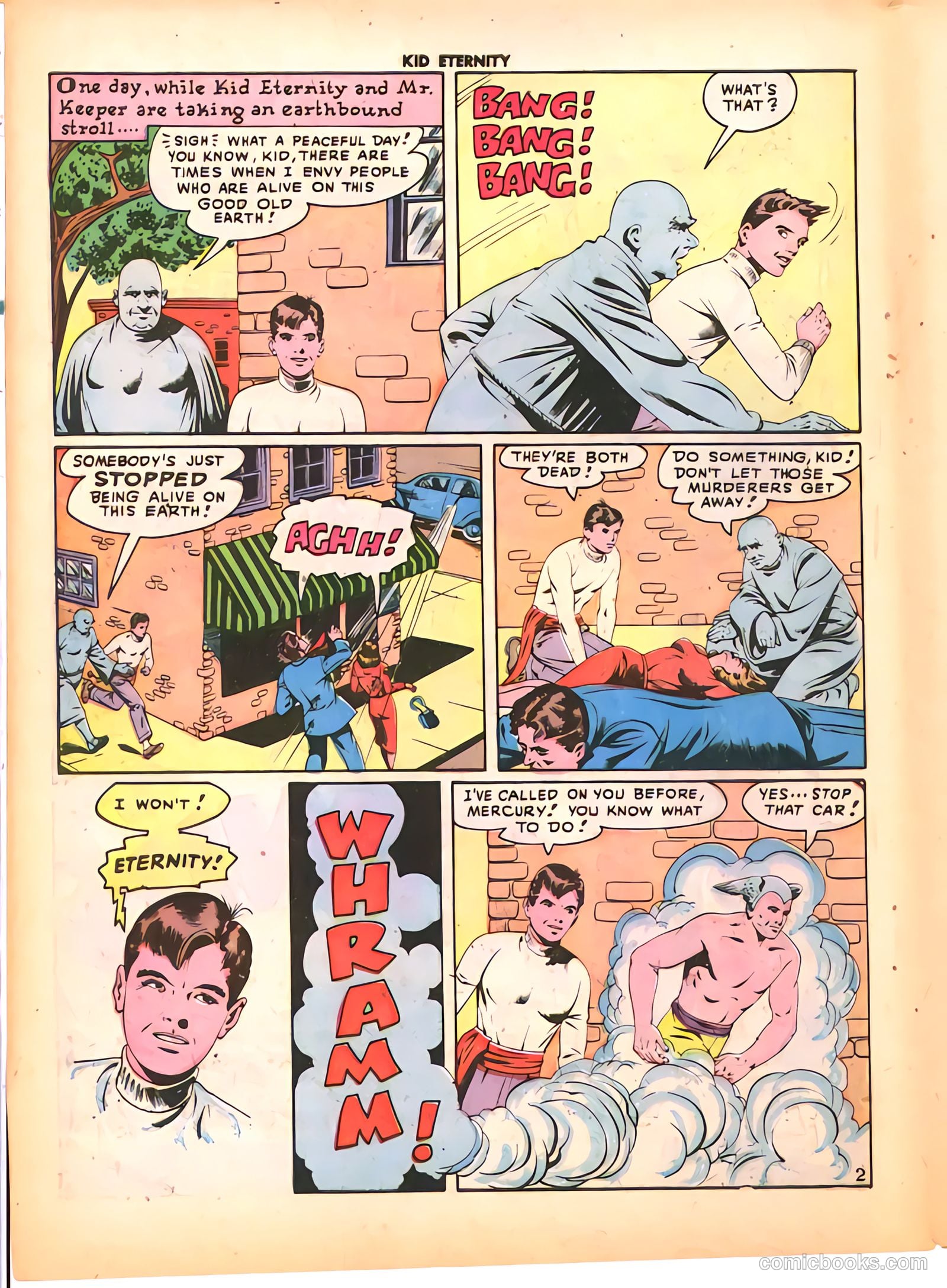 Kid Eternity #9 (1948) — page 4 of 52