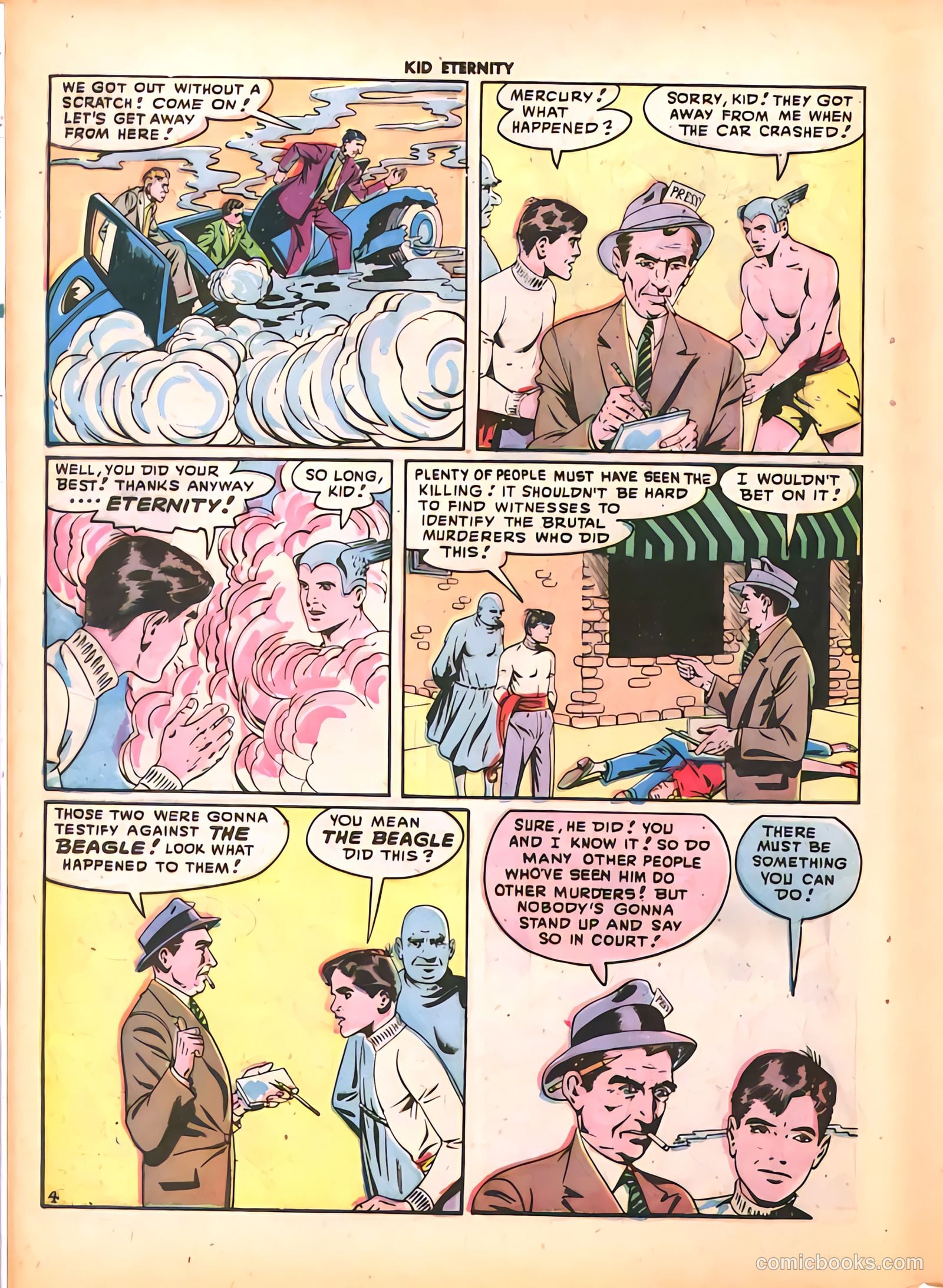 Kid Eternity #9 (1948) — page 6 of 52