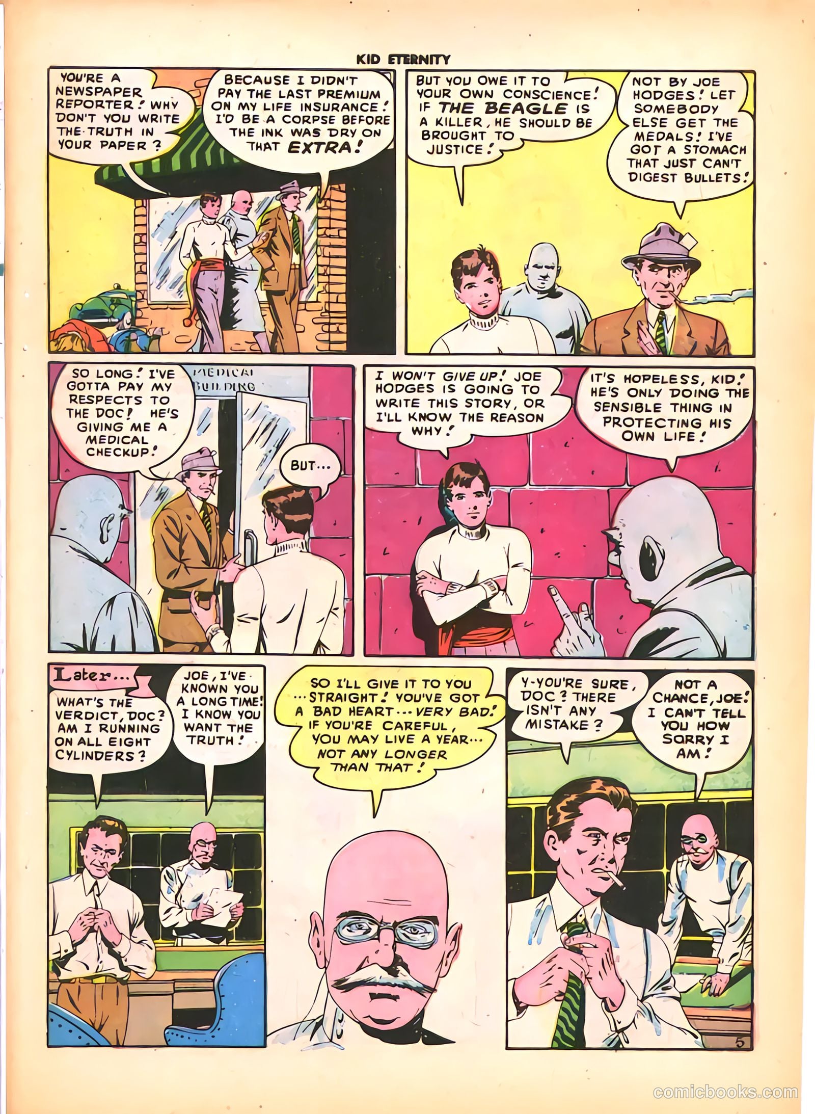 Kid Eternity #9 (1948) — page 7 of 52