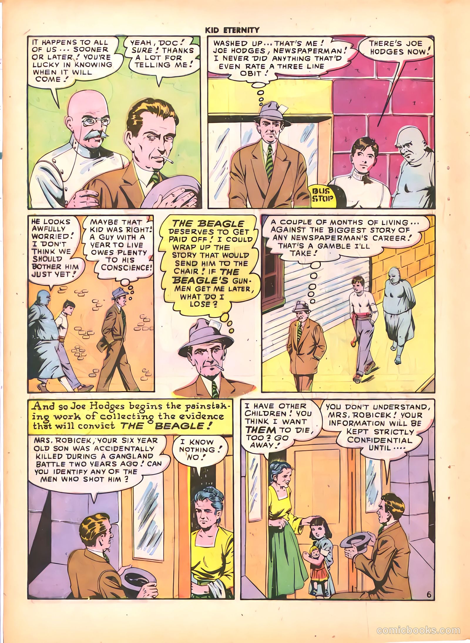 Kid Eternity #9 (1948) — page 8 of 52