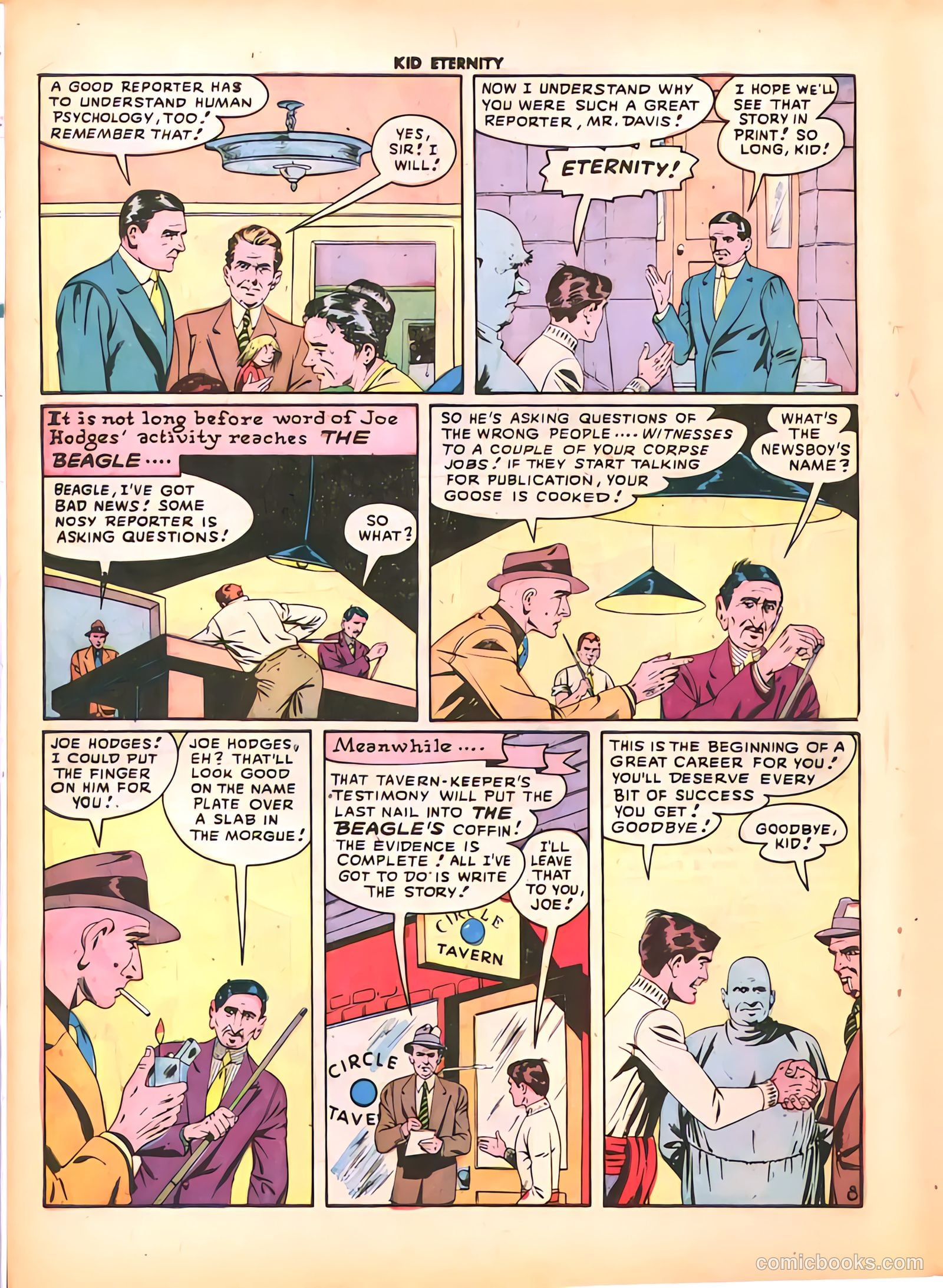 Kid Eternity #9 (1948) — page 10 of 52