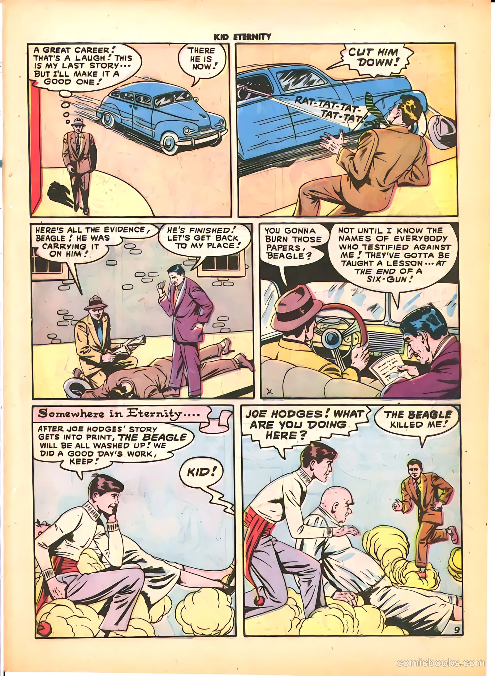 Kid Eternity #9 (1948) — page 11 of 52