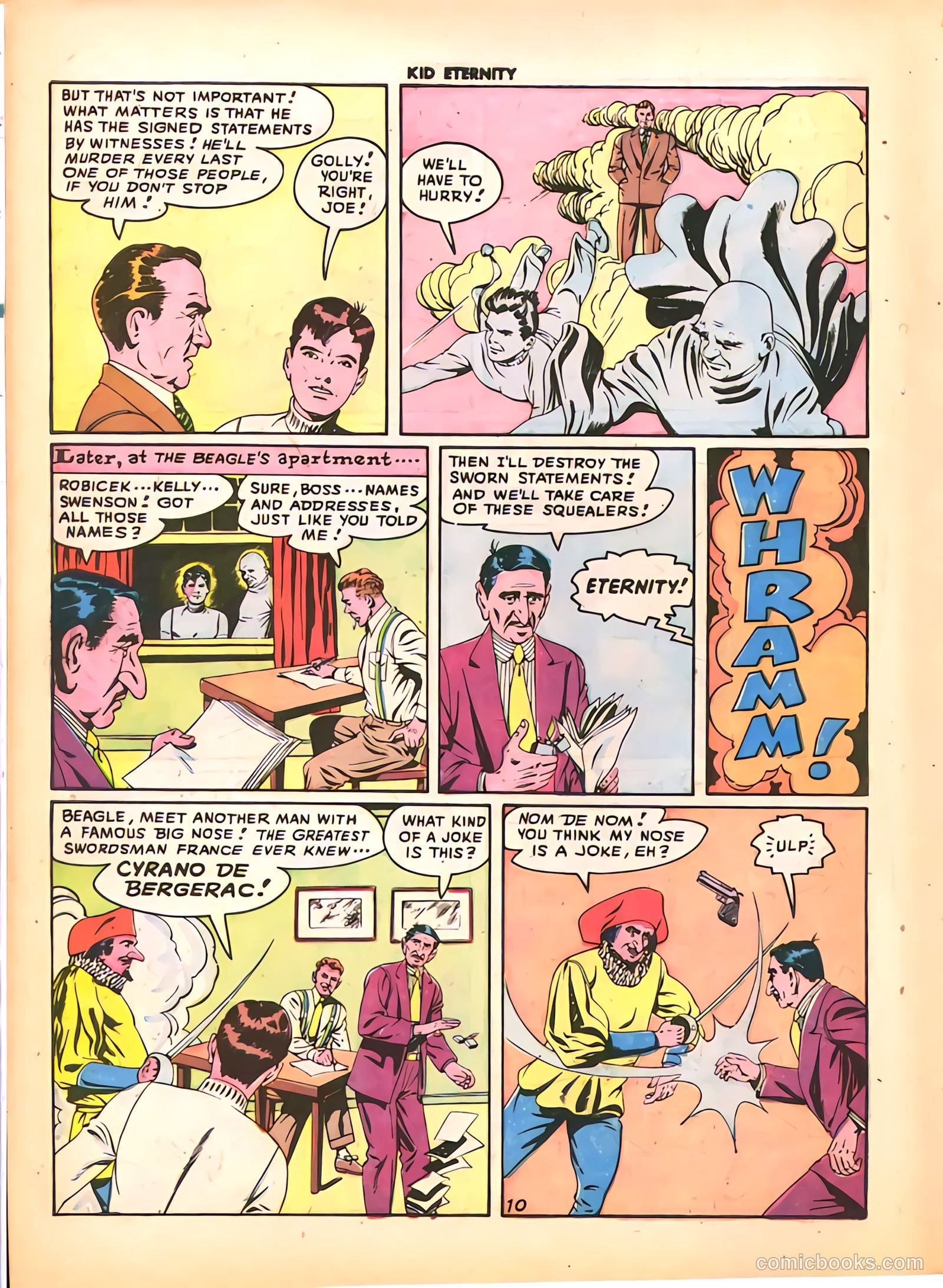 Kid Eternity #9 (1948) — page 12 of 52