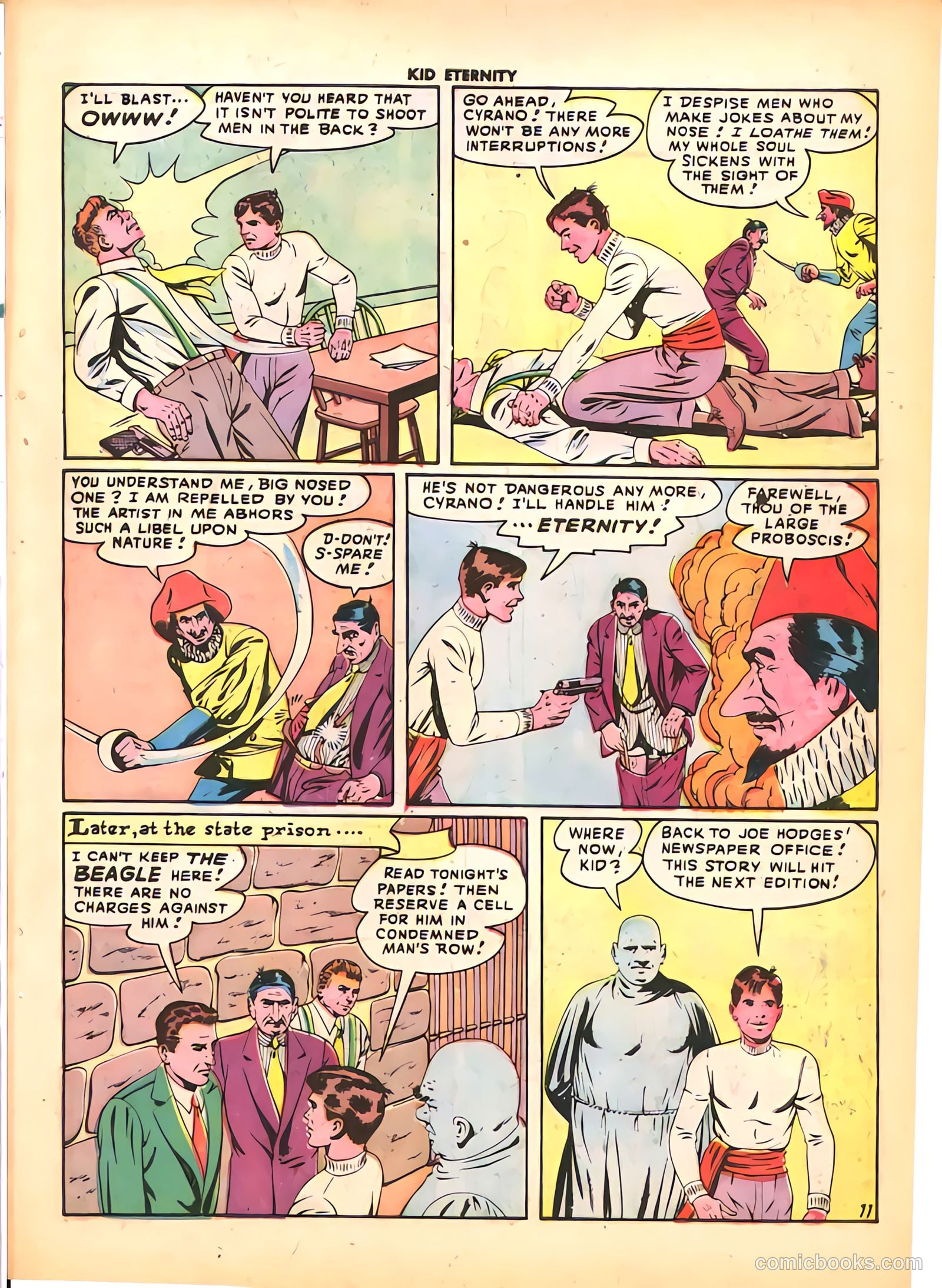 Kid Eternity #9 (1948) — page 13 of 52