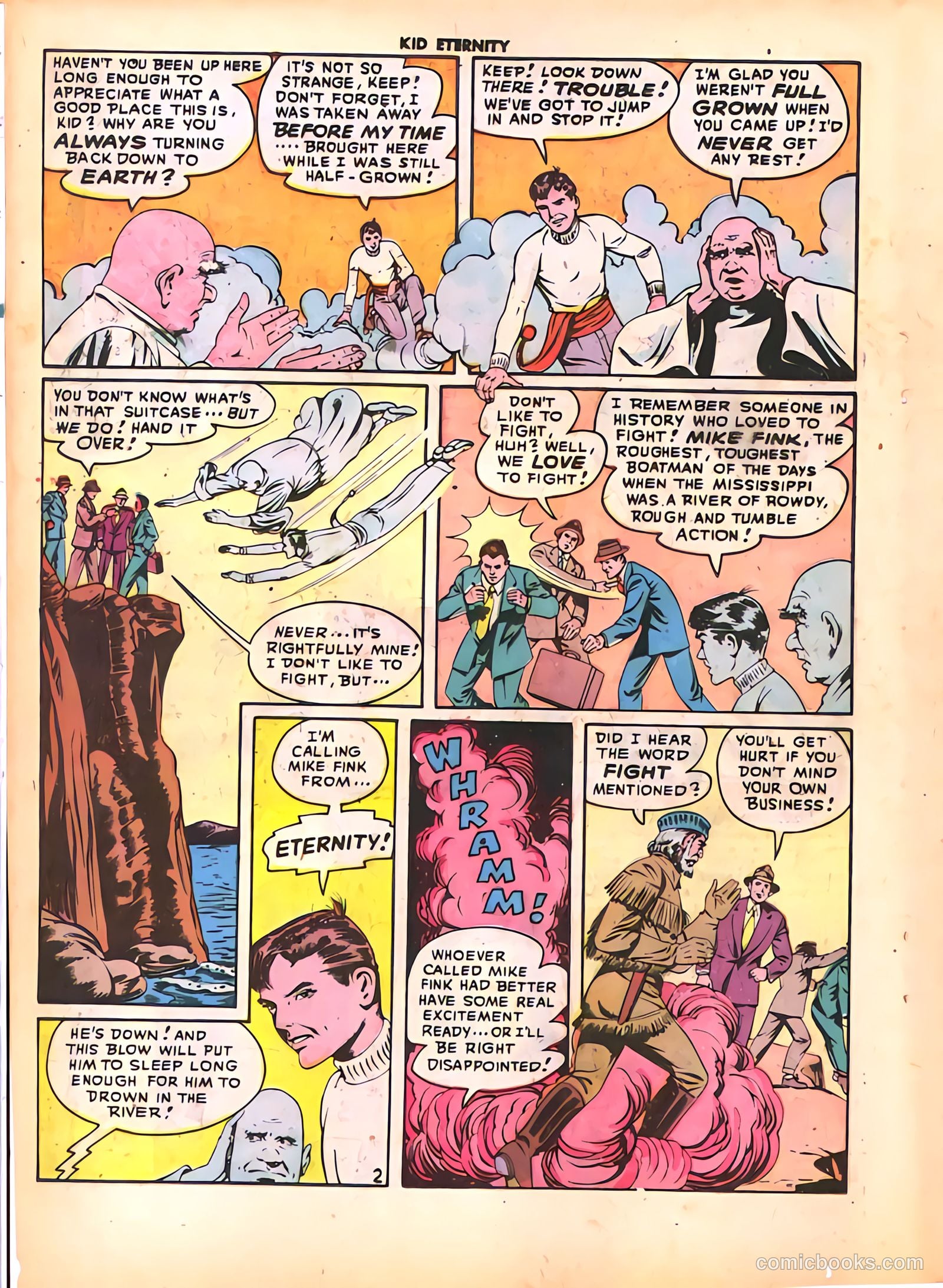 Kid Eternity #9 (1948) — page 16 of 52