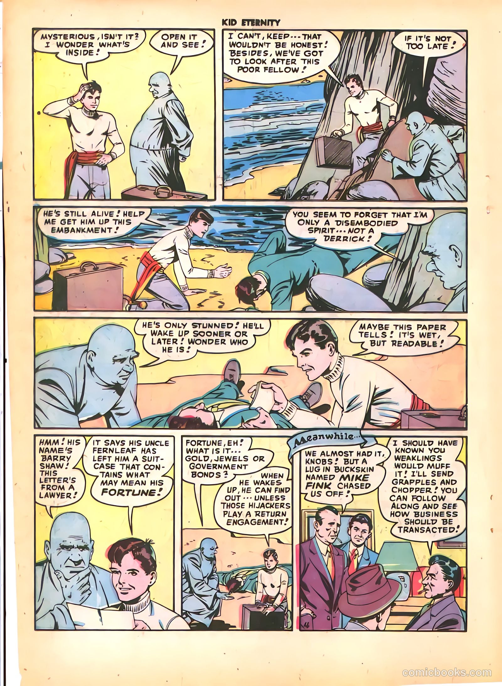 Kid Eternity #9 (1948) — page 18 of 52