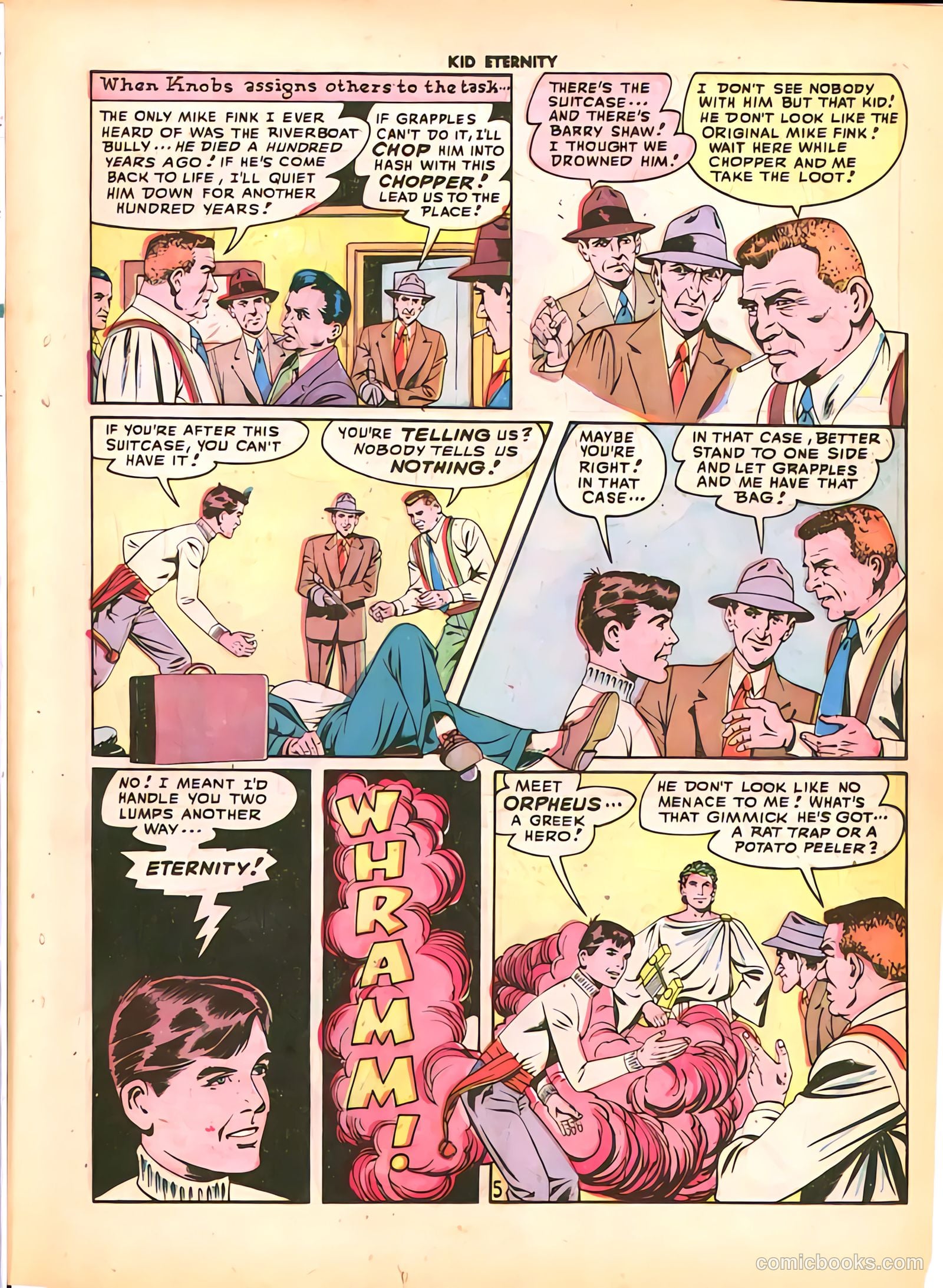Kid Eternity #9 (1948) — page 19 of 52