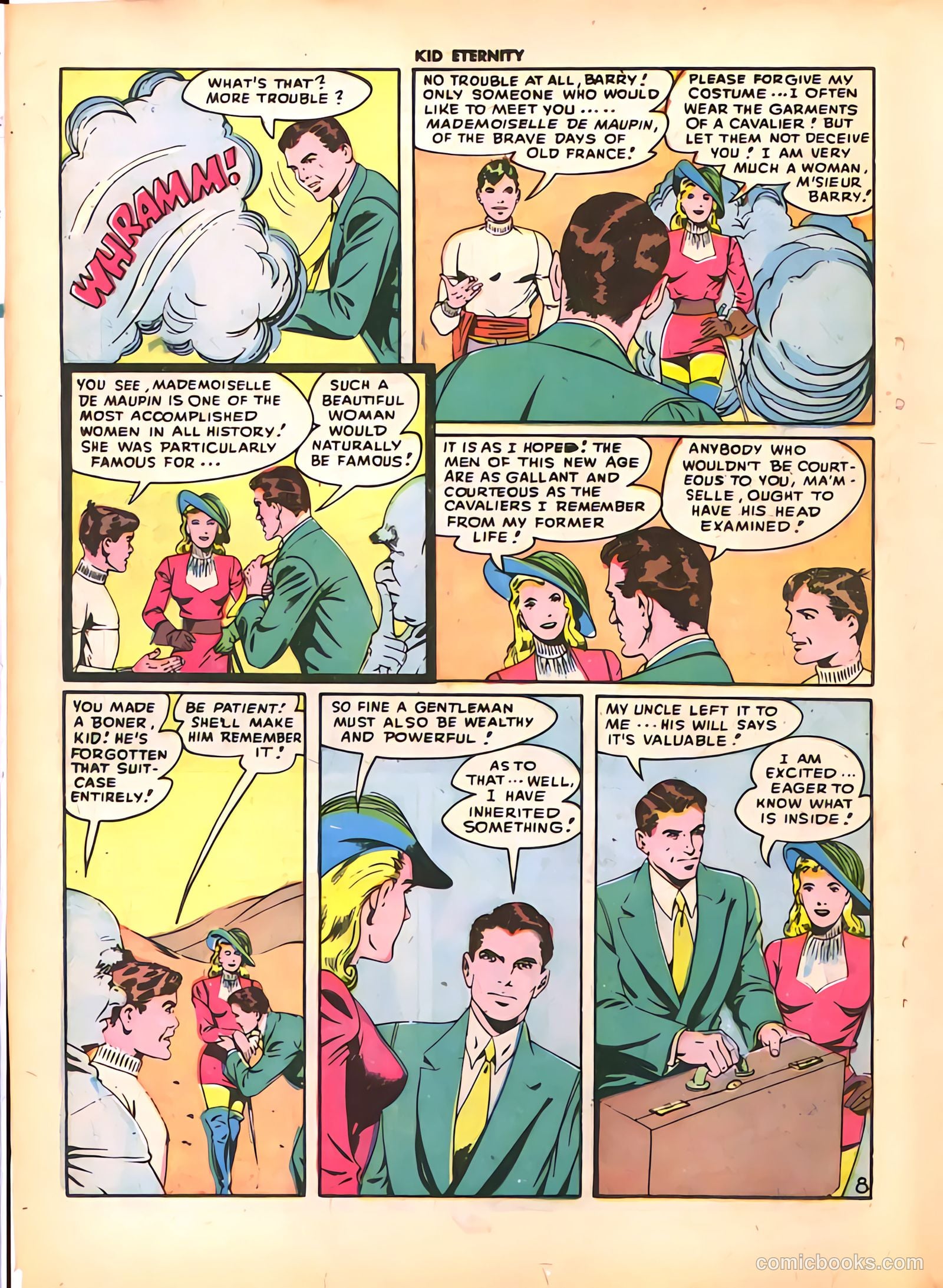 Kid Eternity #9 (1948) — page 22 of 52