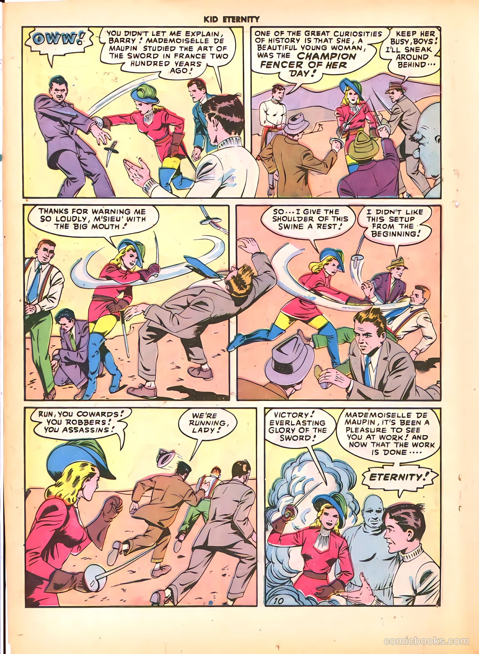 Kid Eternity #9 (1948) — page 24 of 52