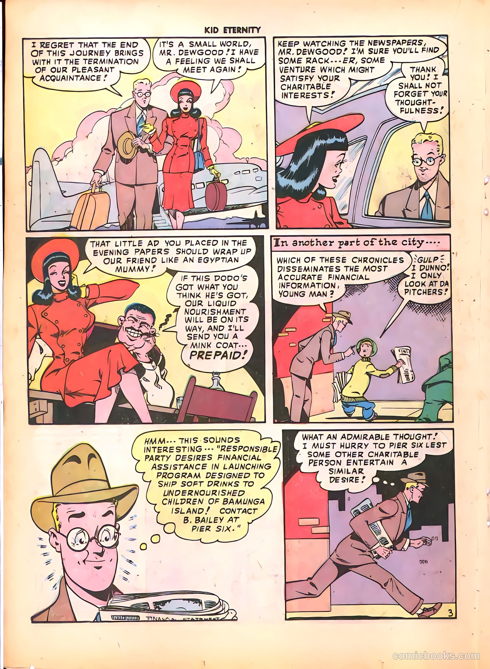 Kid Eternity #9 (1948) — page 28 of 52