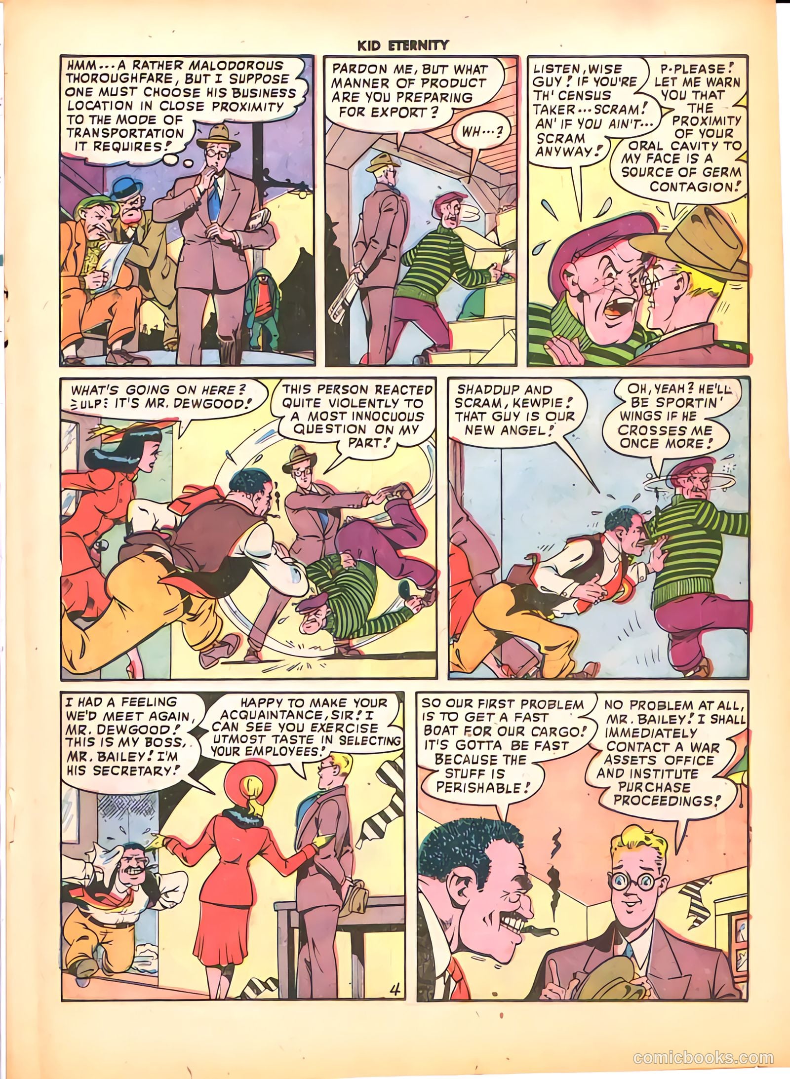 Kid Eternity #9 (1948) — page 29 of 52