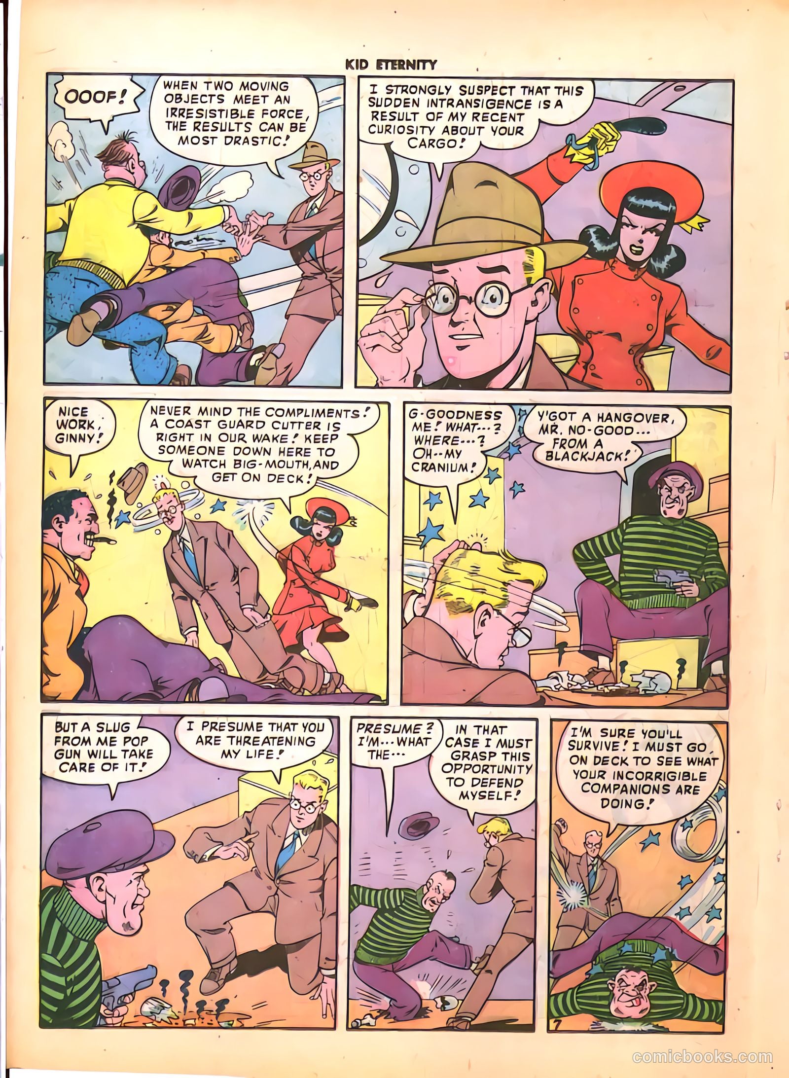 Kid Eternity #9 (1948) — page 32 of 52