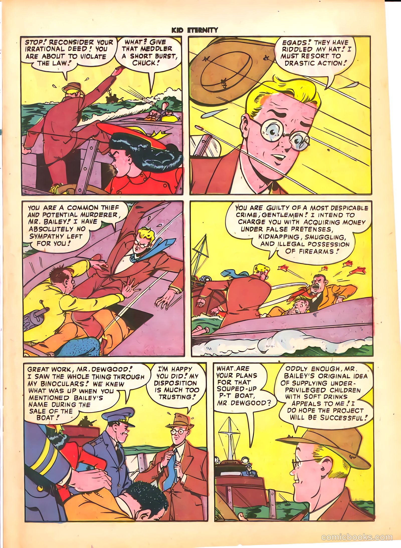 Kid Eternity #9 (1948) — page 33 of 52