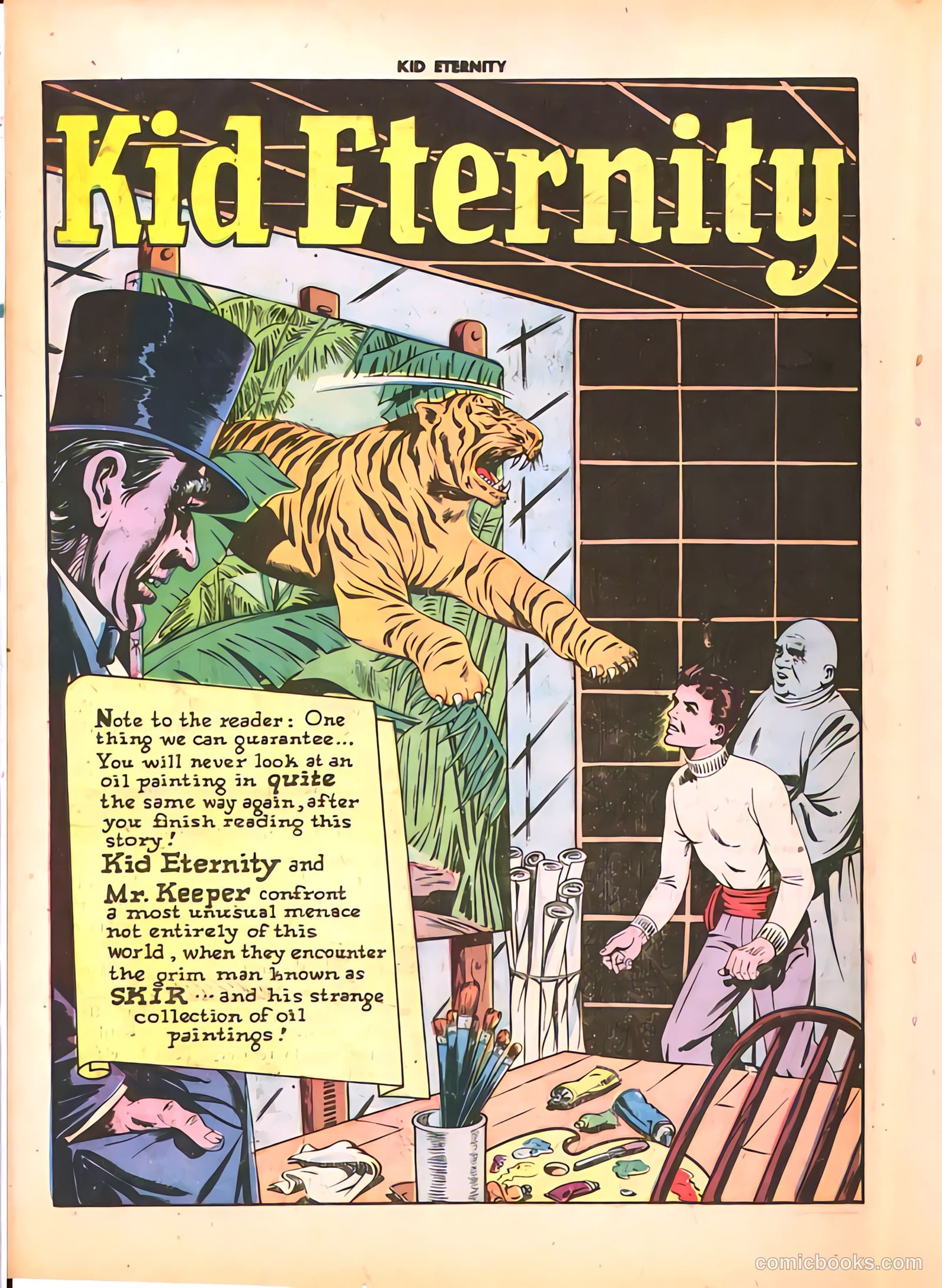 Kid Eternity #9 (1948) — page 36 of 52