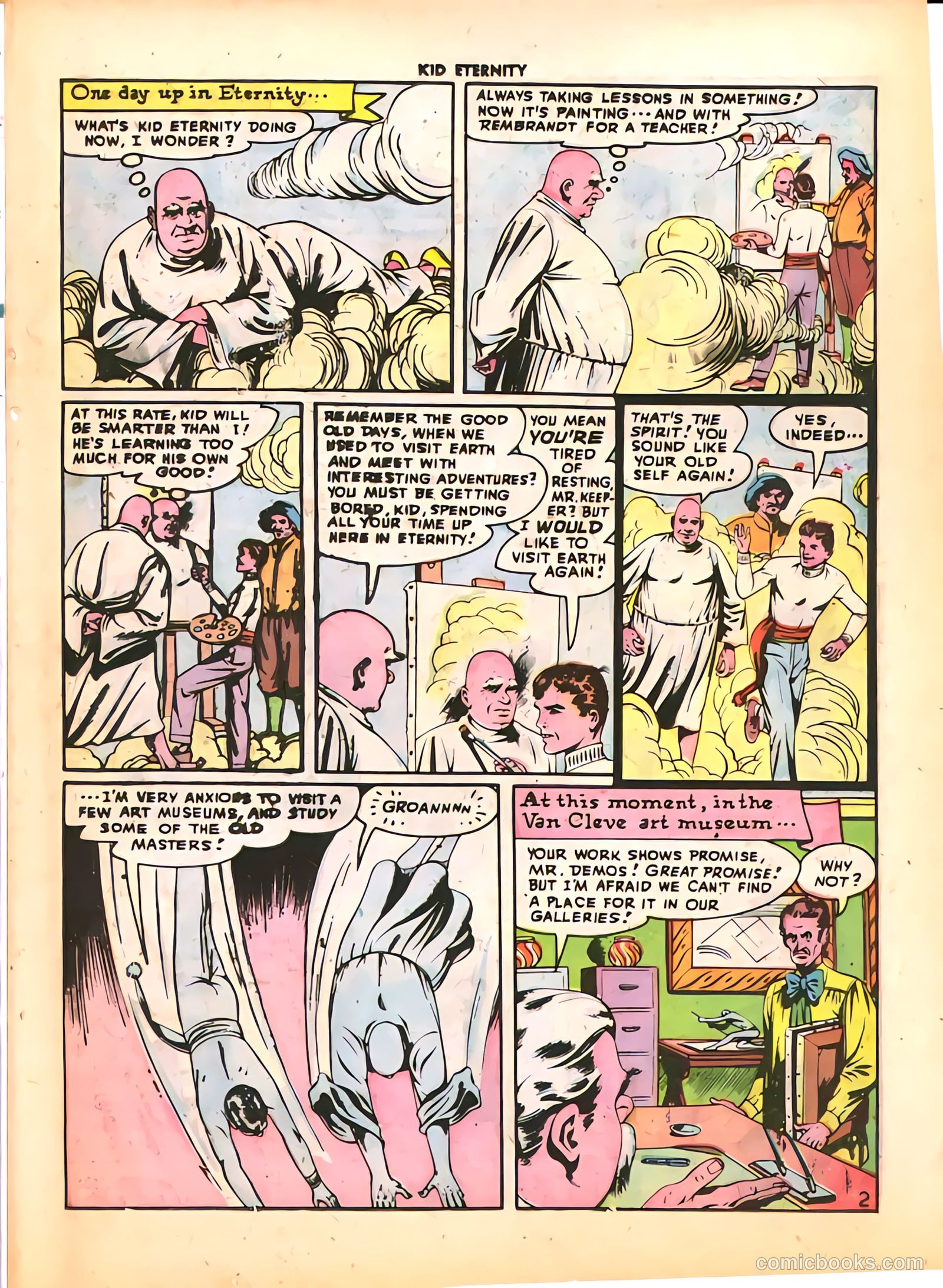 Kid Eternity #9 (1948) — page 37 of 52
