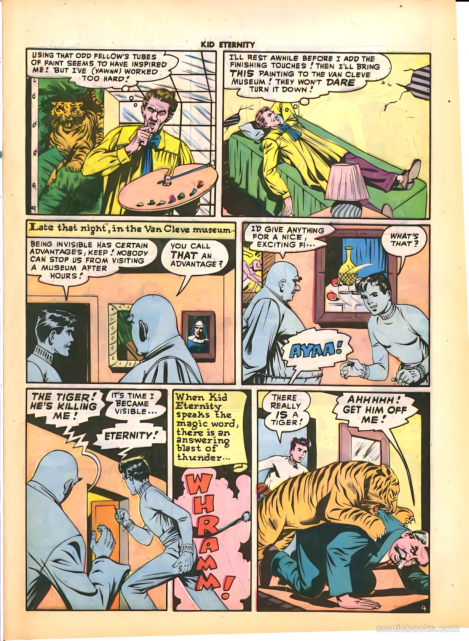 Kid Eternity #9 (1948) — page 39 of 52