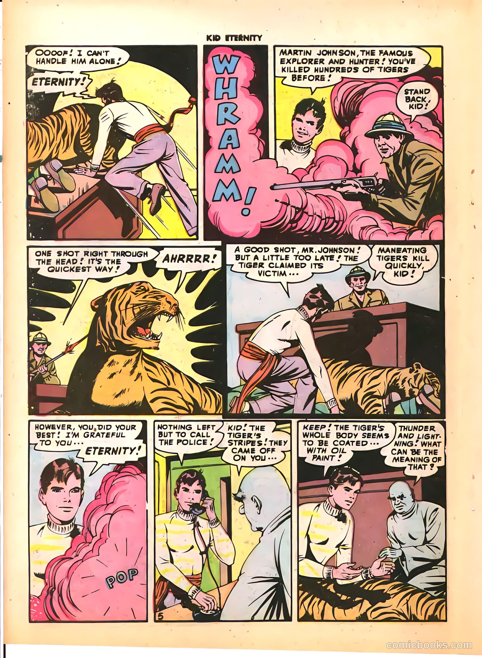 Kid Eternity #9 (1948) — page 40 of 52