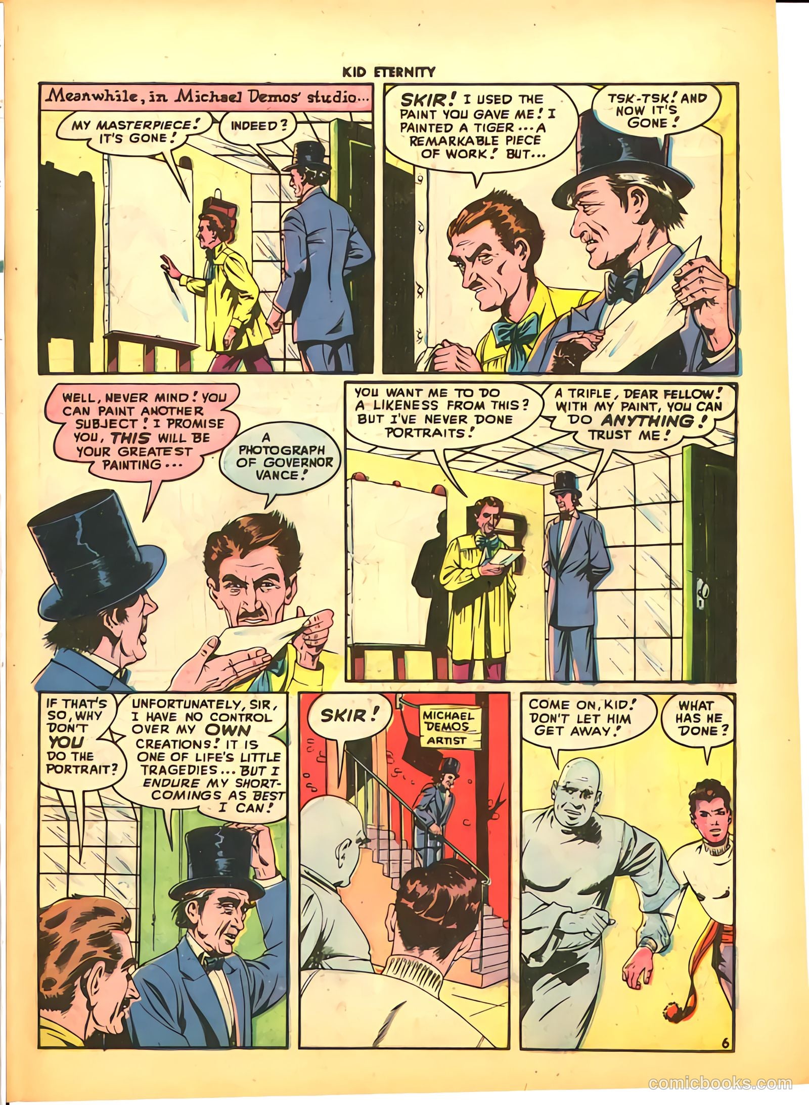 Kid Eternity #9 (1948) — page 41 of 52