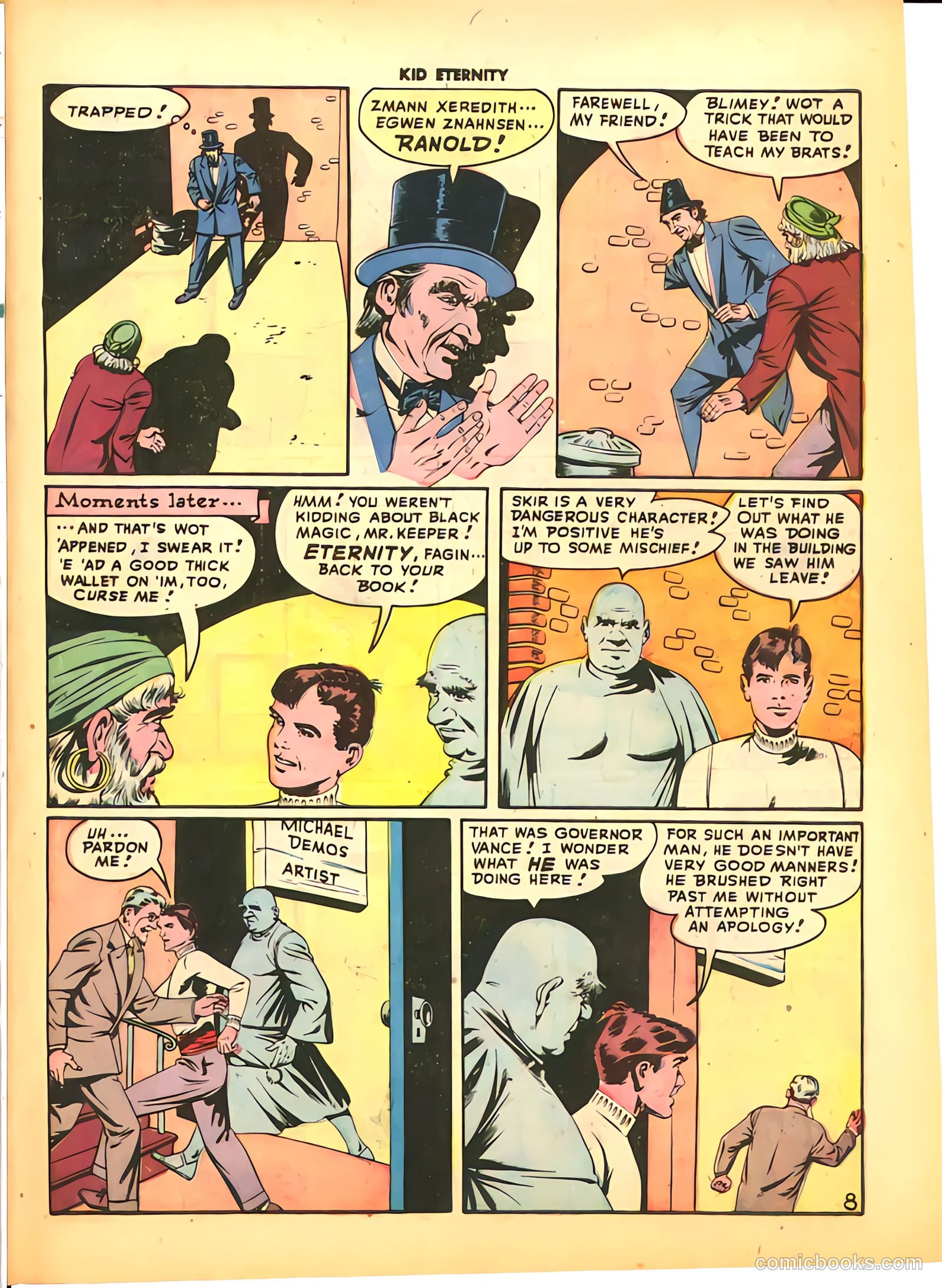 Kid Eternity #9 (1948) — page 43 of 52