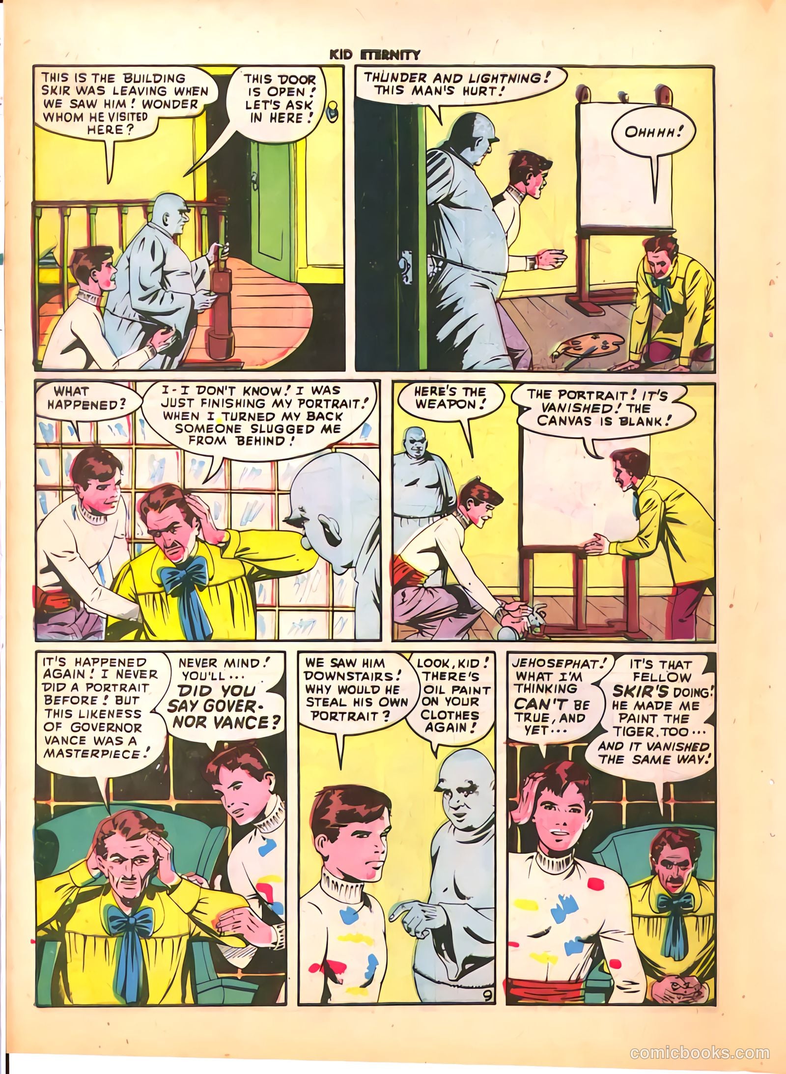 Kid Eternity #9 (1948) — page 44 of 52