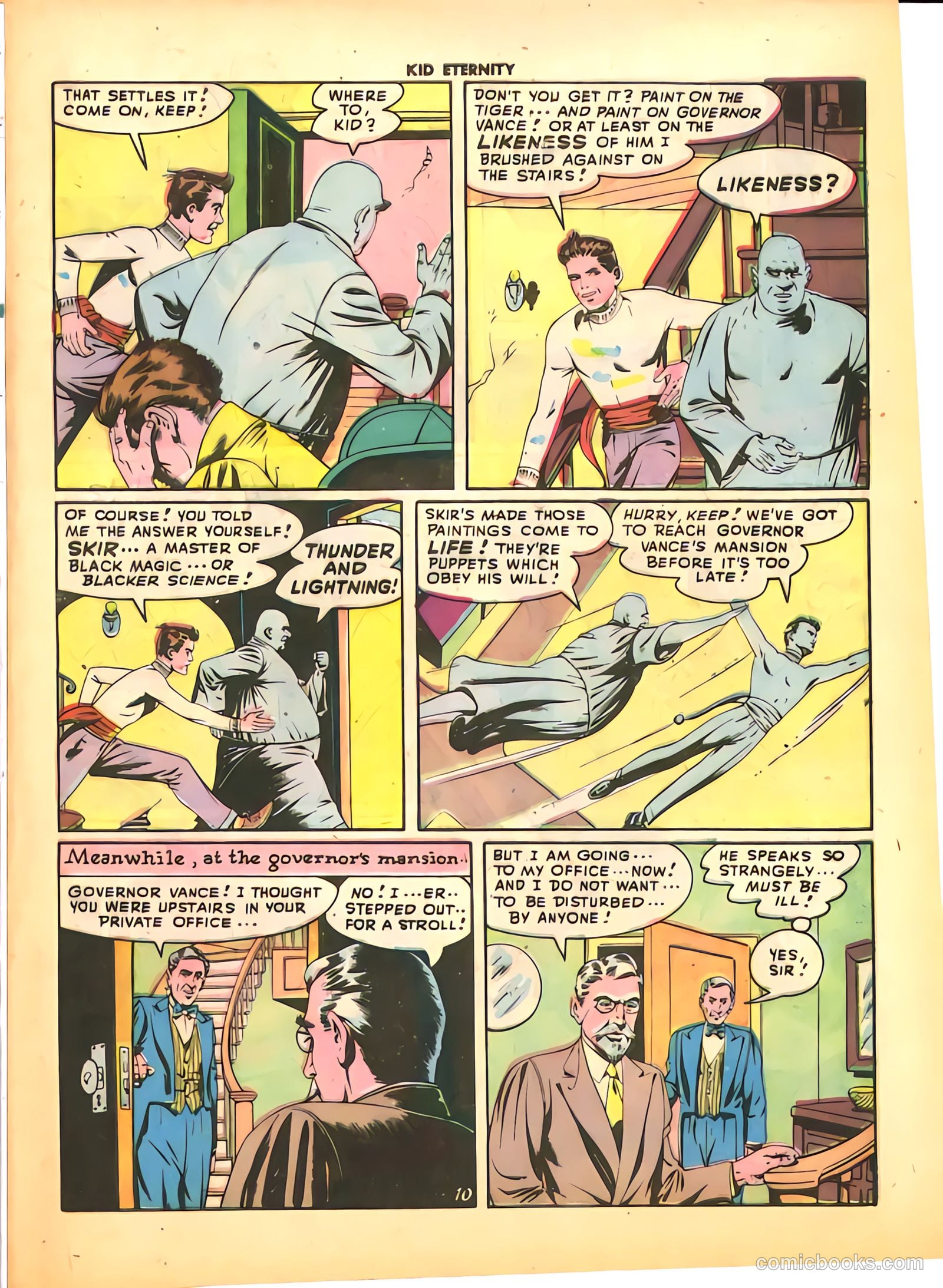 Kid Eternity #9 (1948) — page 45 of 52