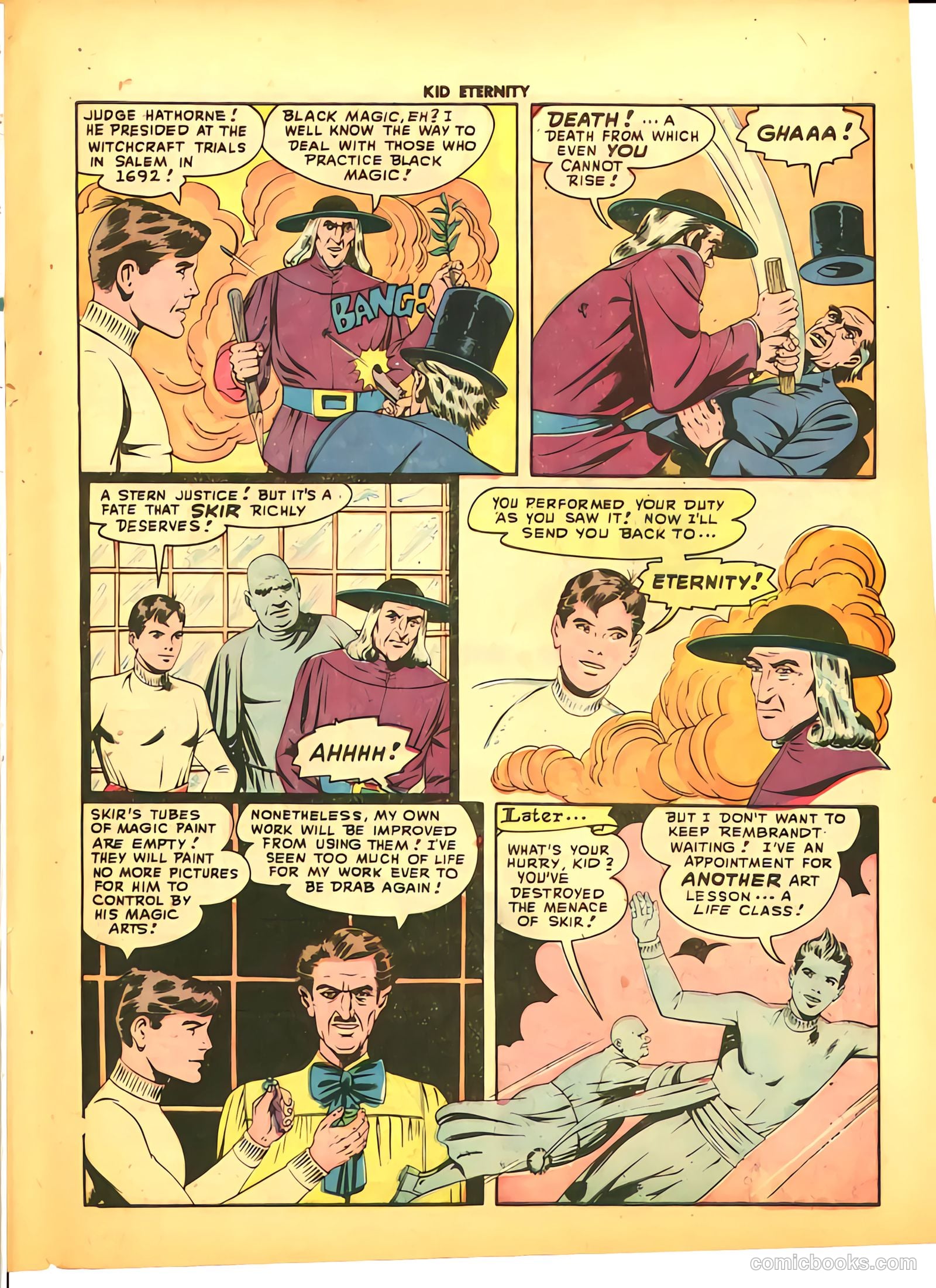 Kid Eternity #9 (1948) — page 49 of 52