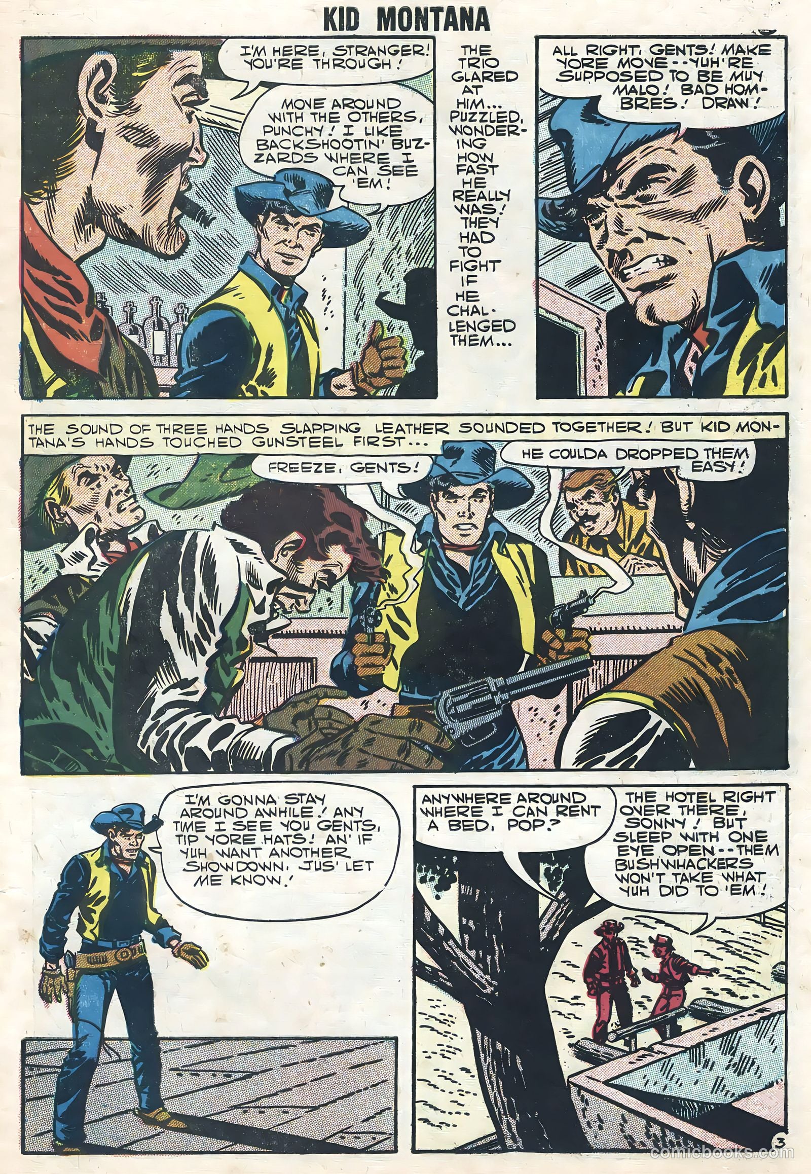 Kid Montana #10 (1957) — page 7 of 36