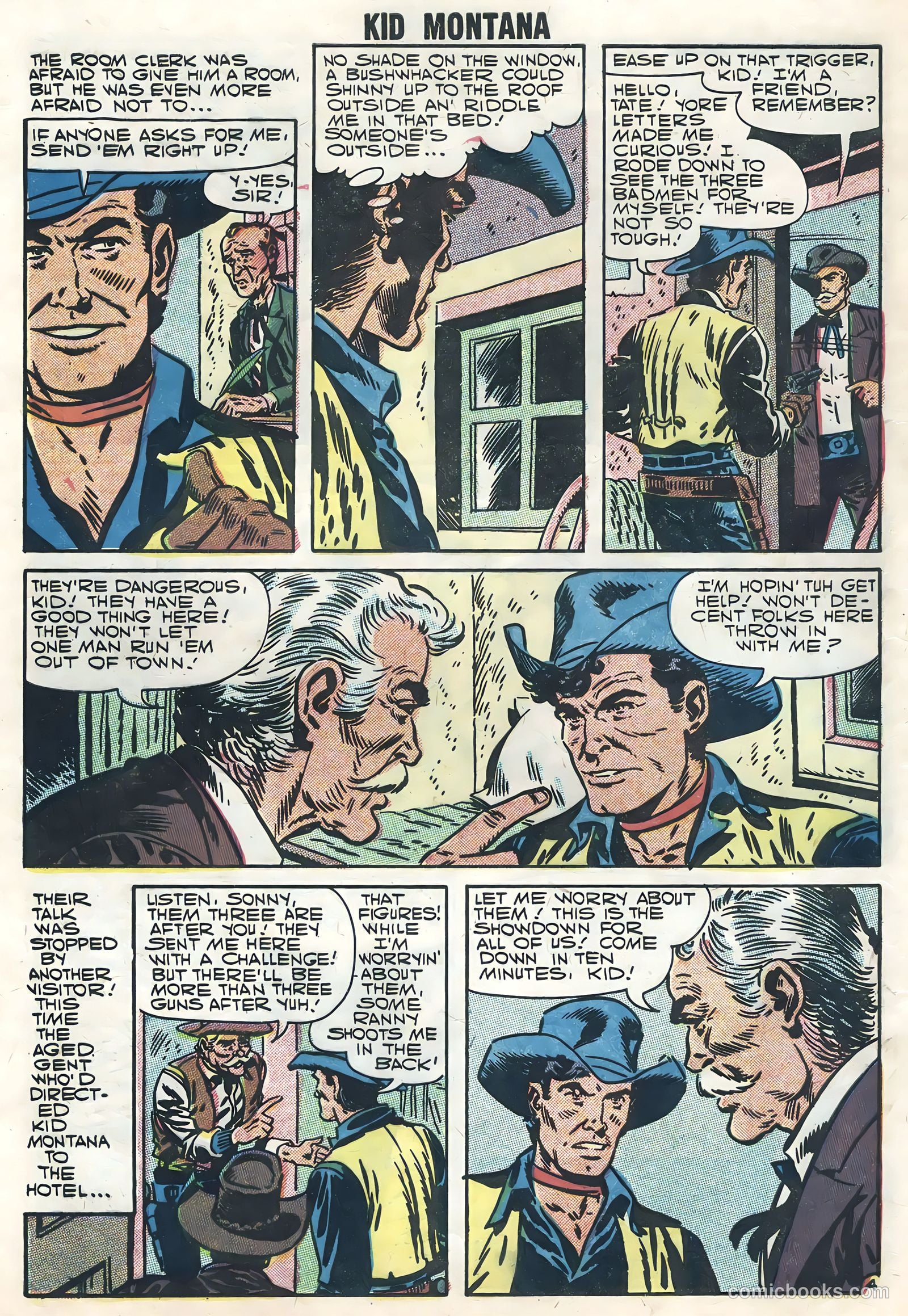 Kid Montana #10 (1957) — page 8 of 36