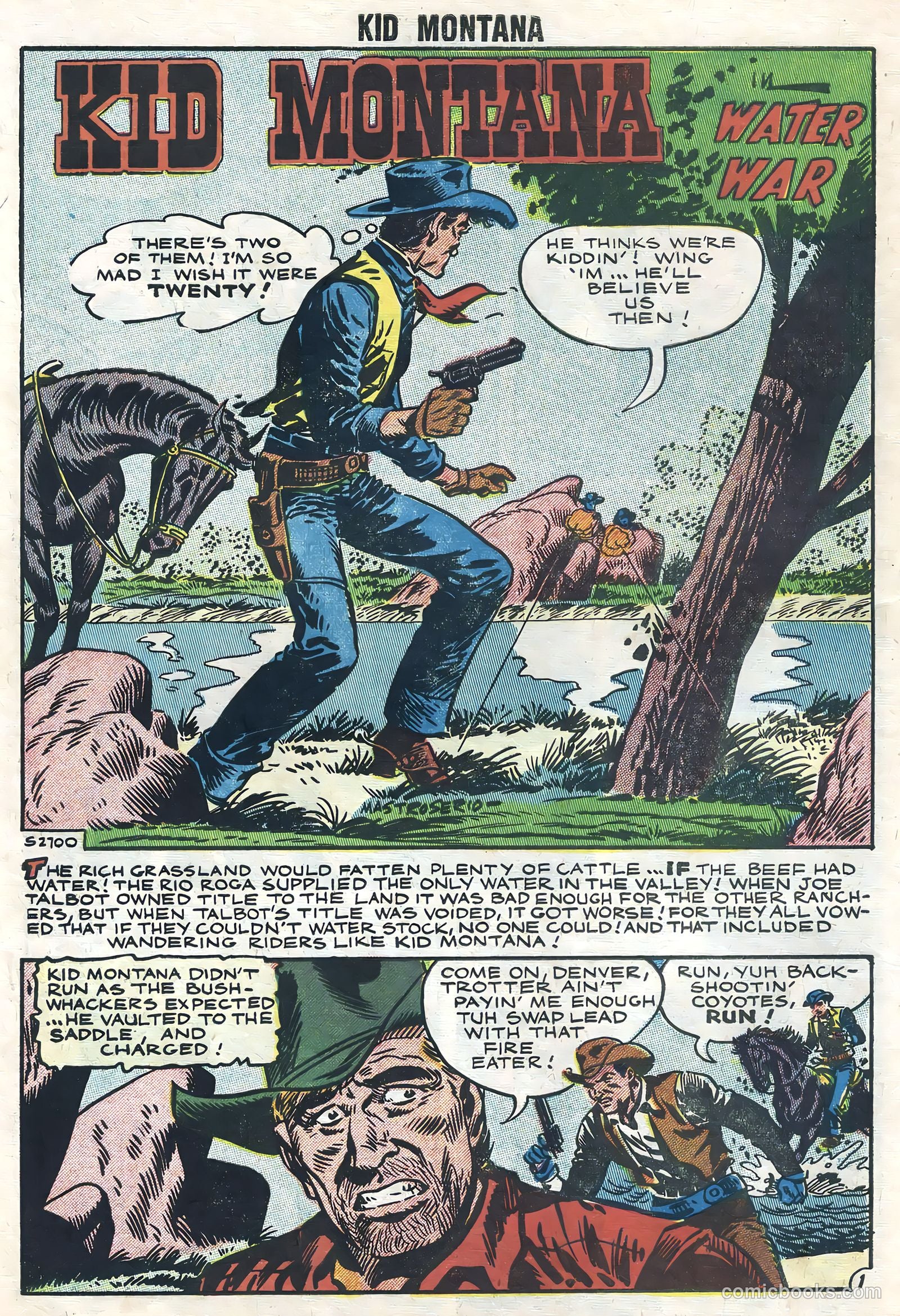 Kid Montana #10 (1957) — page 10 of 36
