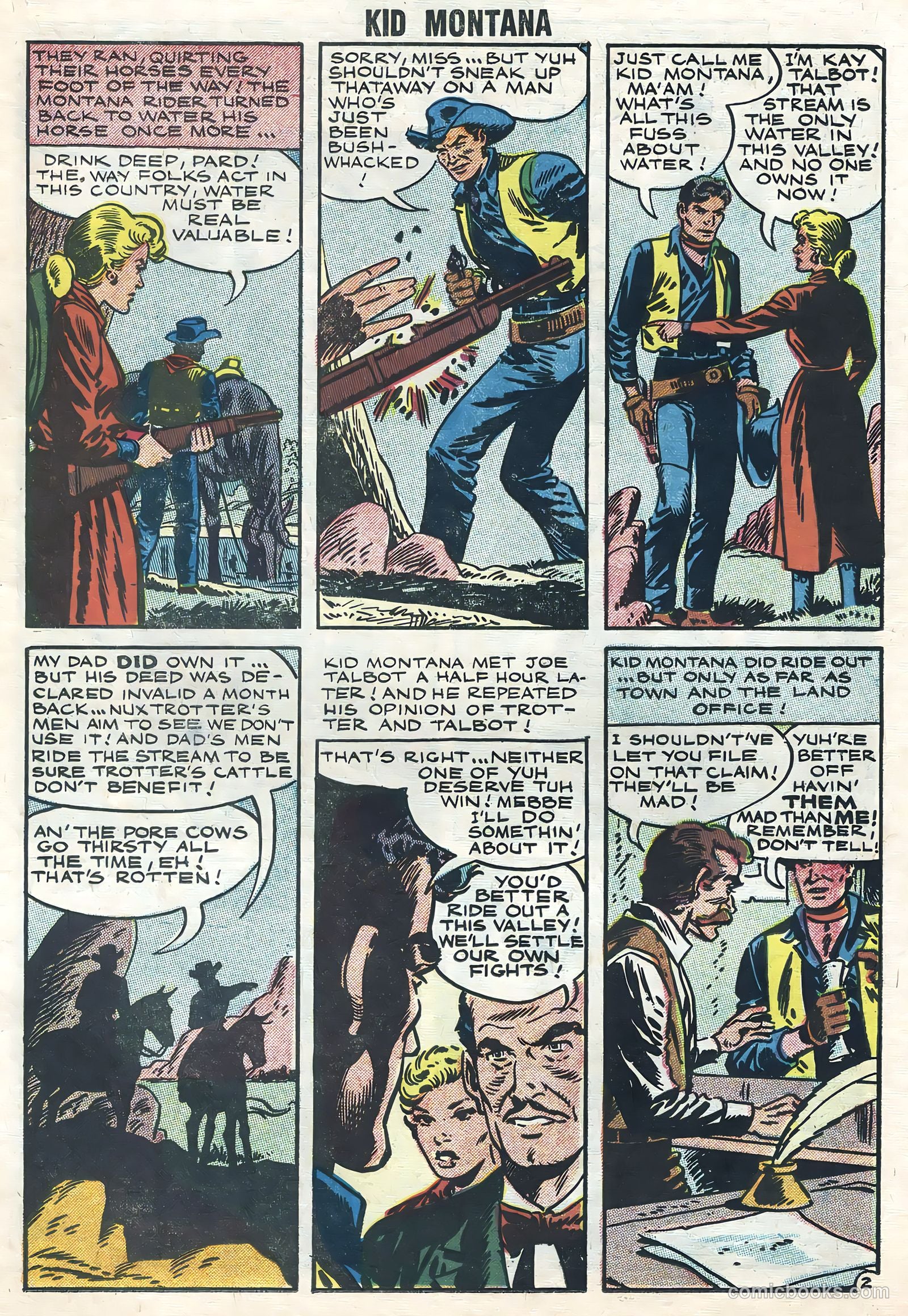 Kid Montana #10 (1957) — page 11 of 36