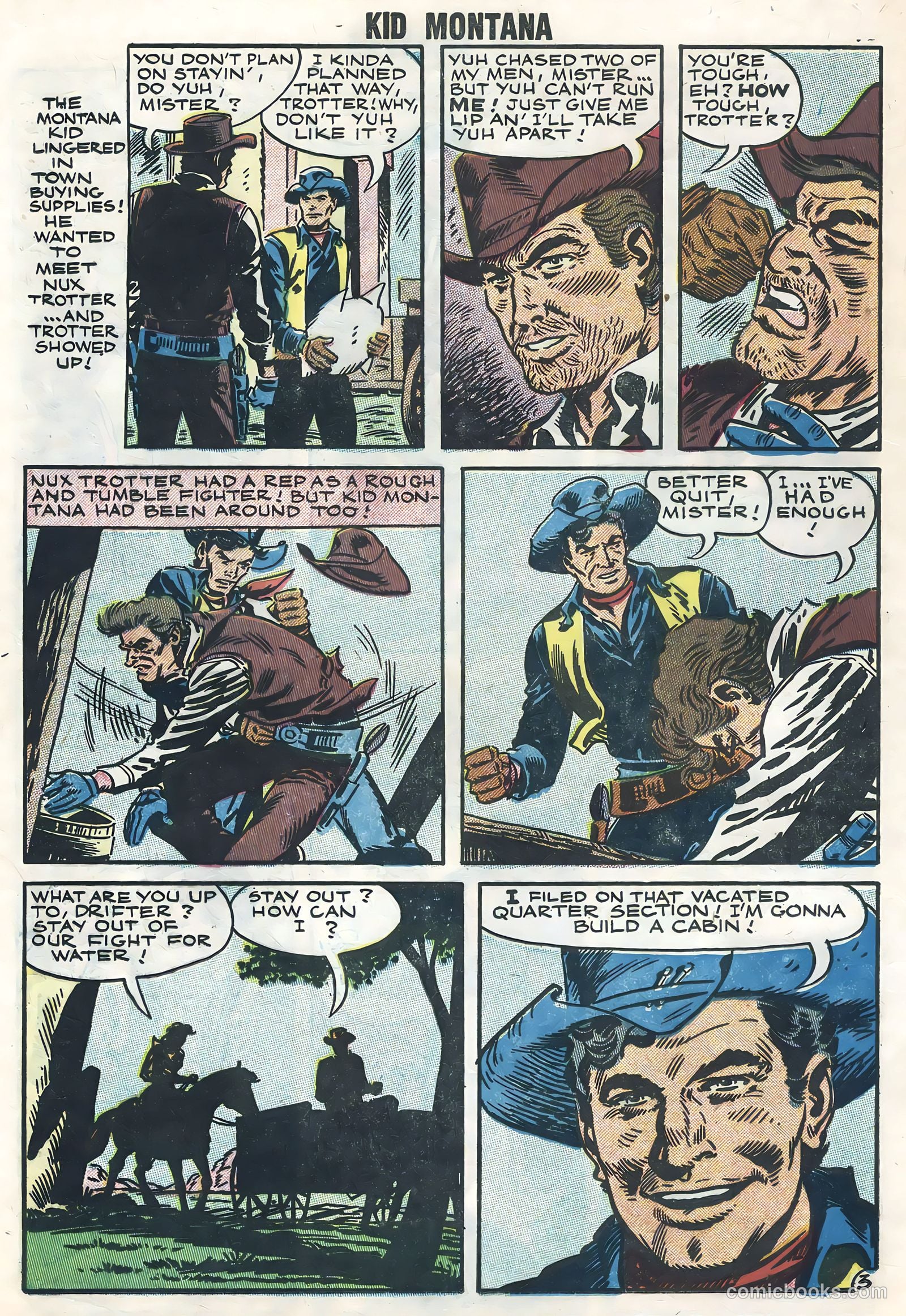 Kid Montana #10 (1957) — page 12 of 36