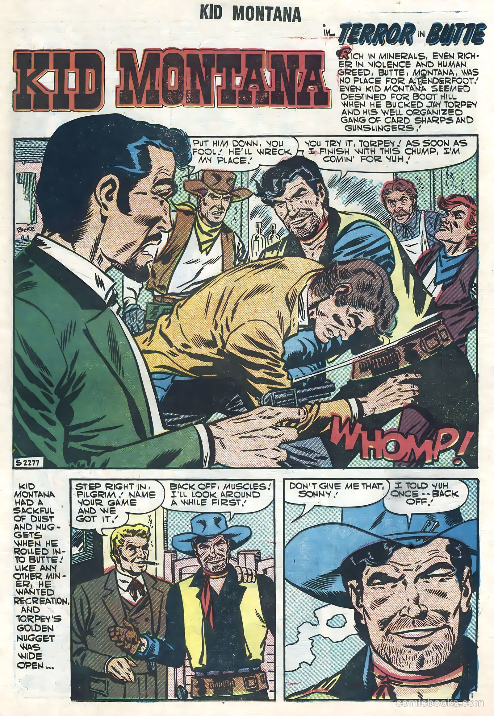Kid Montana #10 (1957) — page 19 of 36