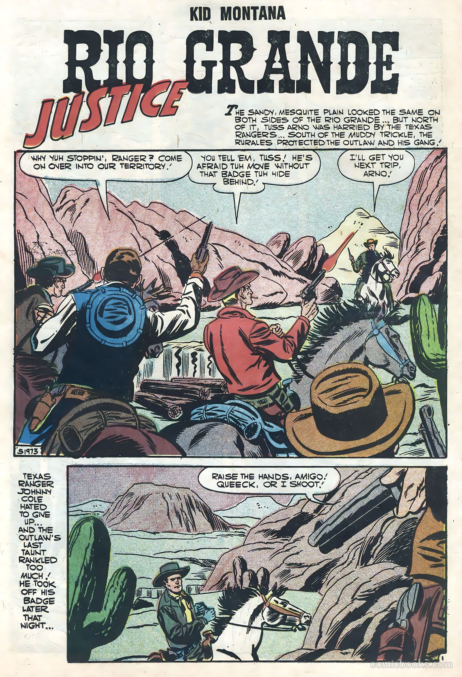 Kid Montana #10 (1957) — page 26 of 36