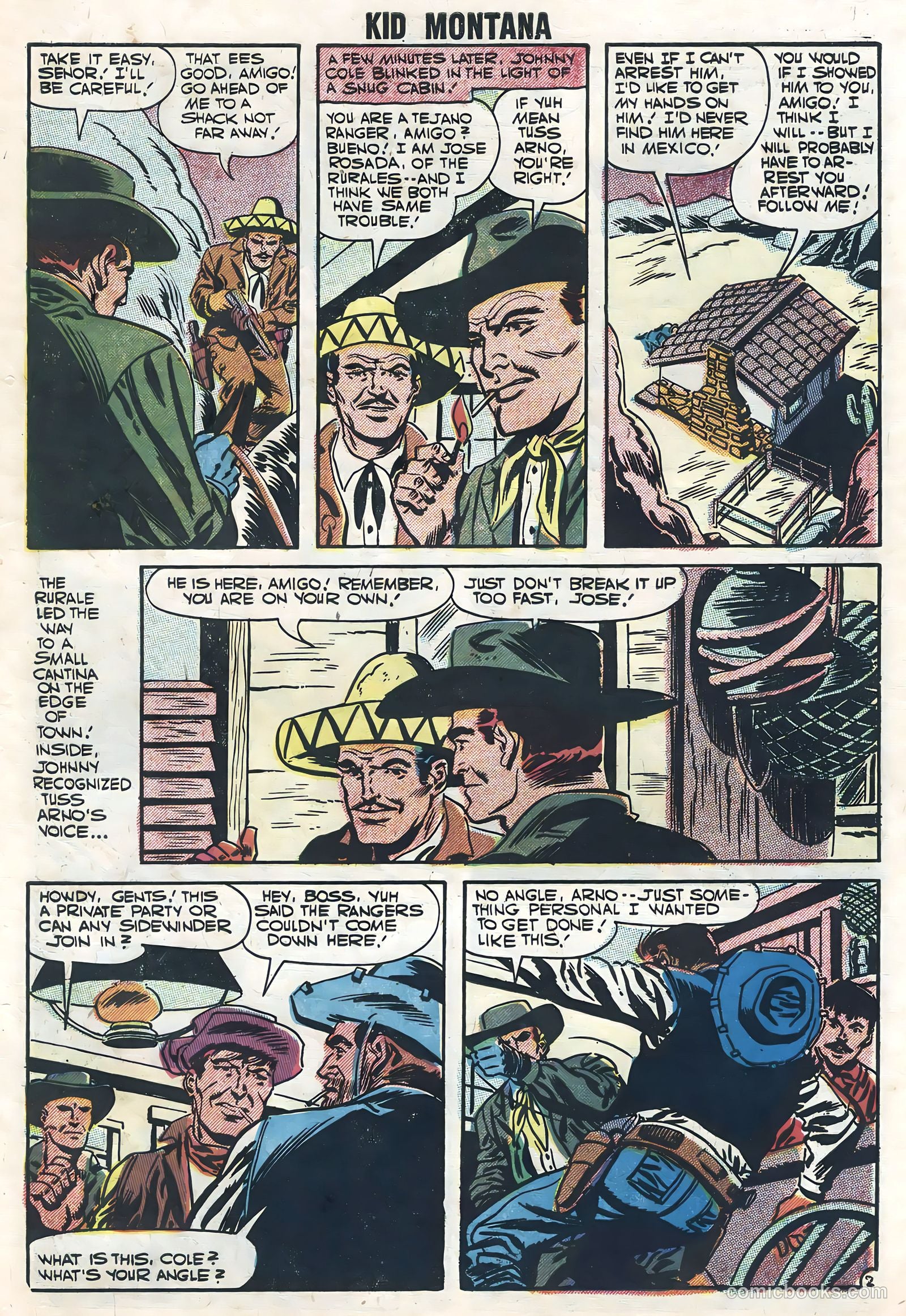 Kid Montana #10 (1957) — page 27 of 36