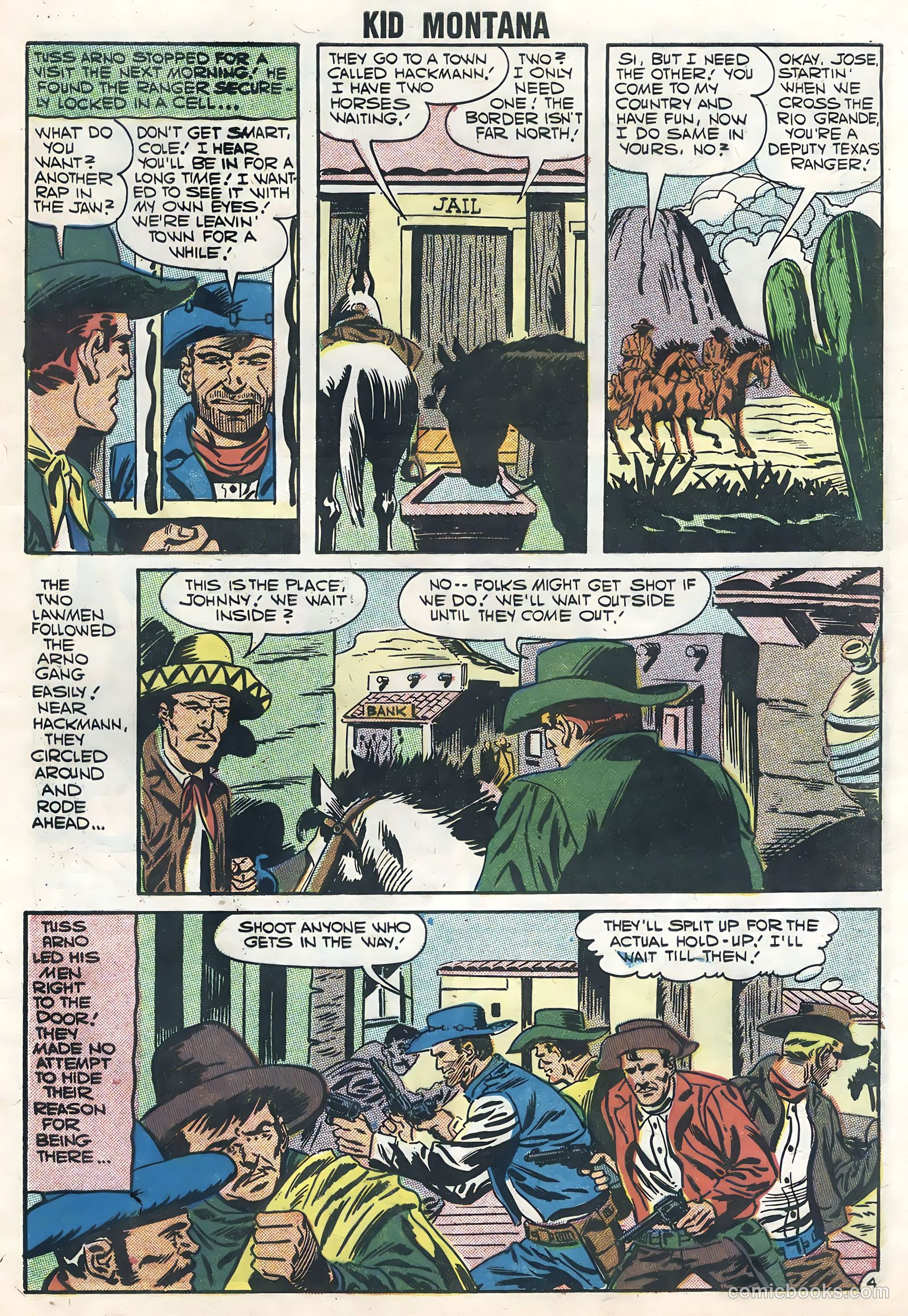Kid Montana #10 (1957) — page 29 of 36