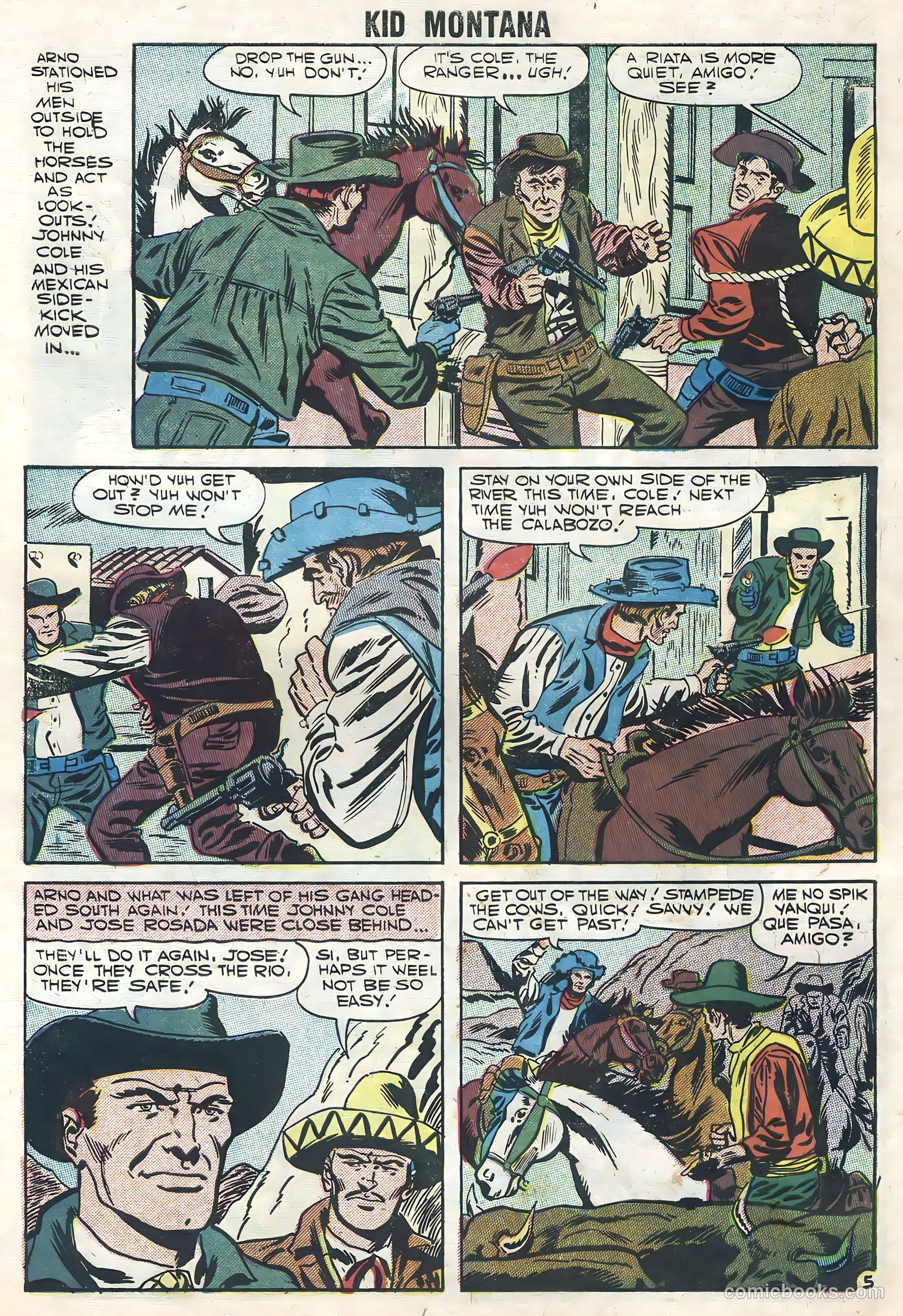 Kid Montana #10 (1957) — page 30 of 36