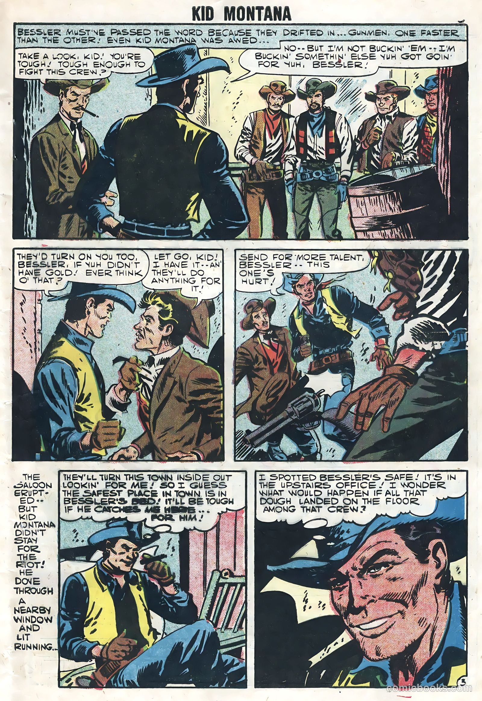 Kid Montana #11 (1958) — page 5 of 36