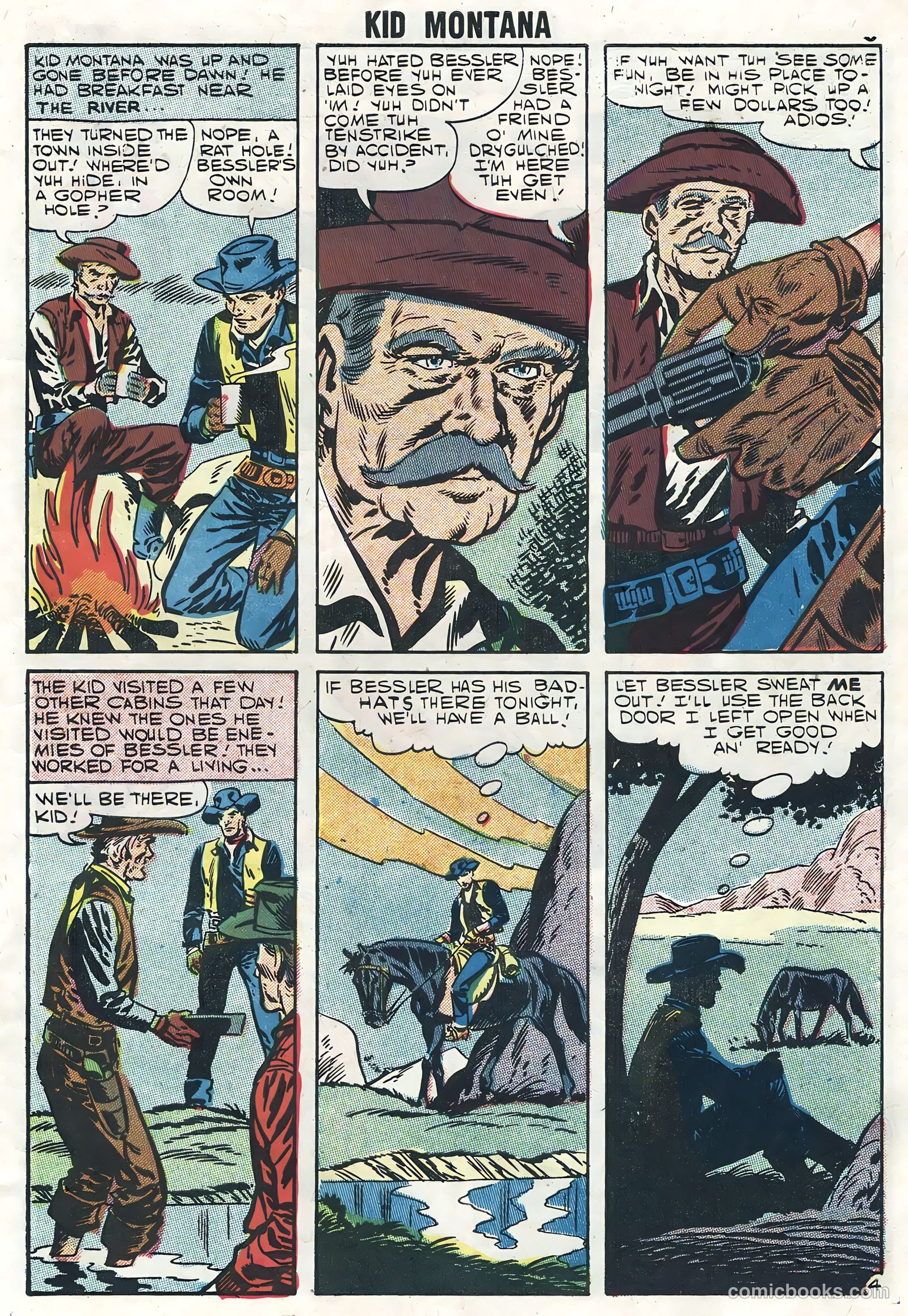 Kid Montana #11 (1958) — page 7 of 36