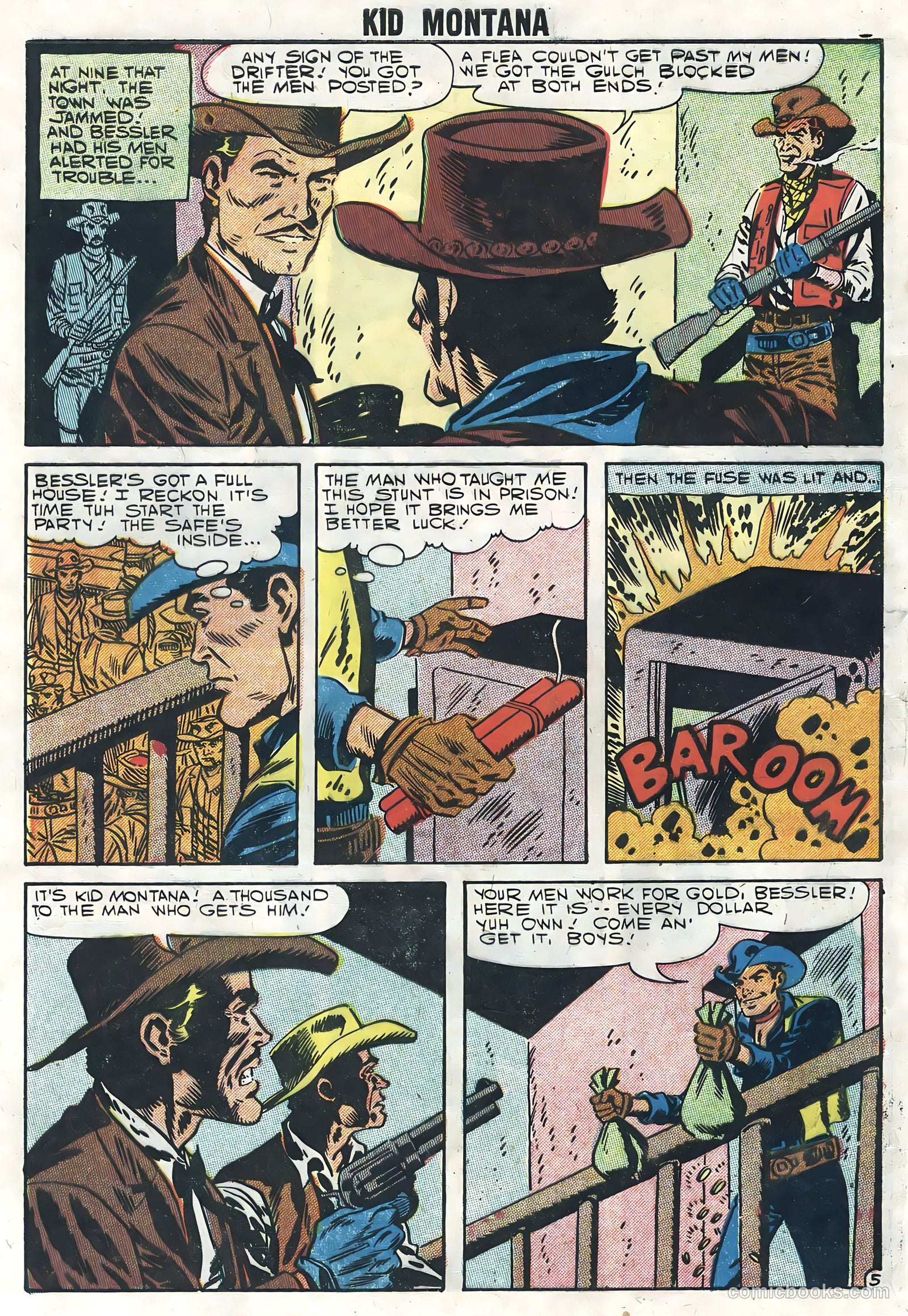 Kid Montana #11 (1958) — page 8 of 36