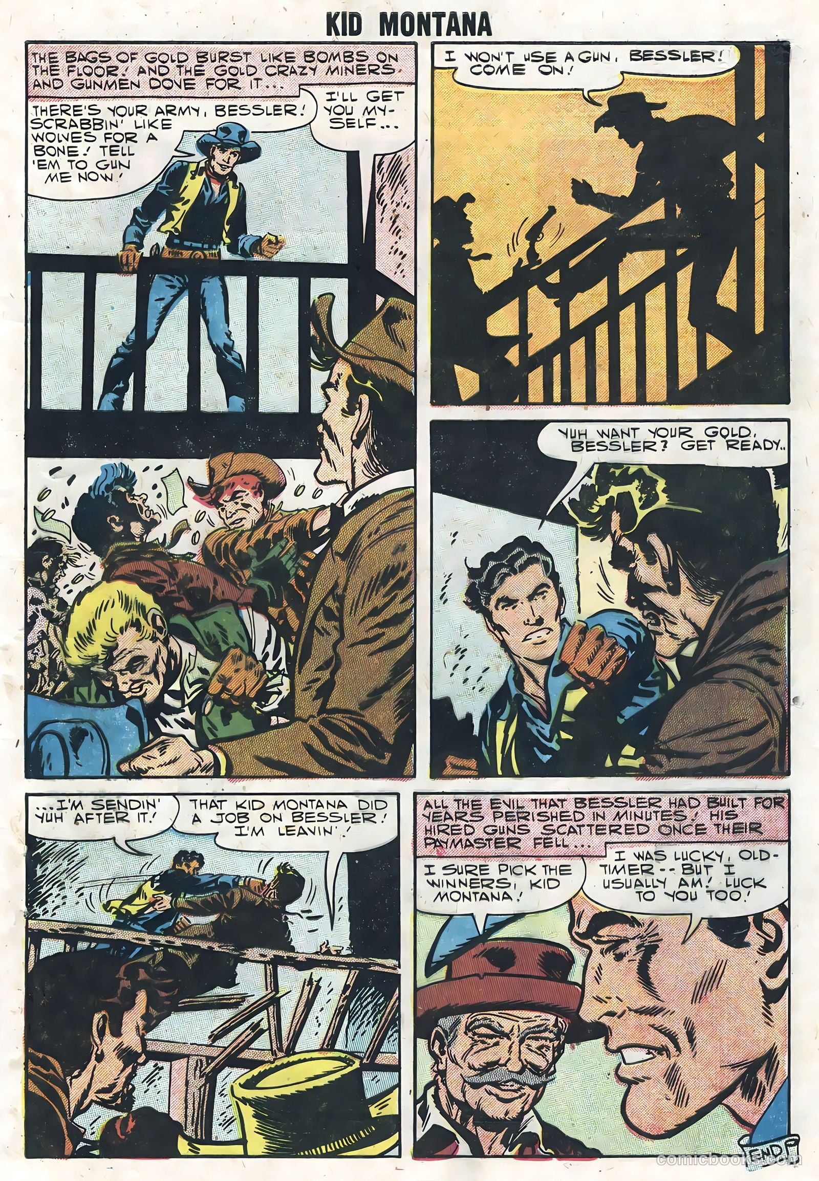 Kid Montana #11 (1958) — page 9 of 36