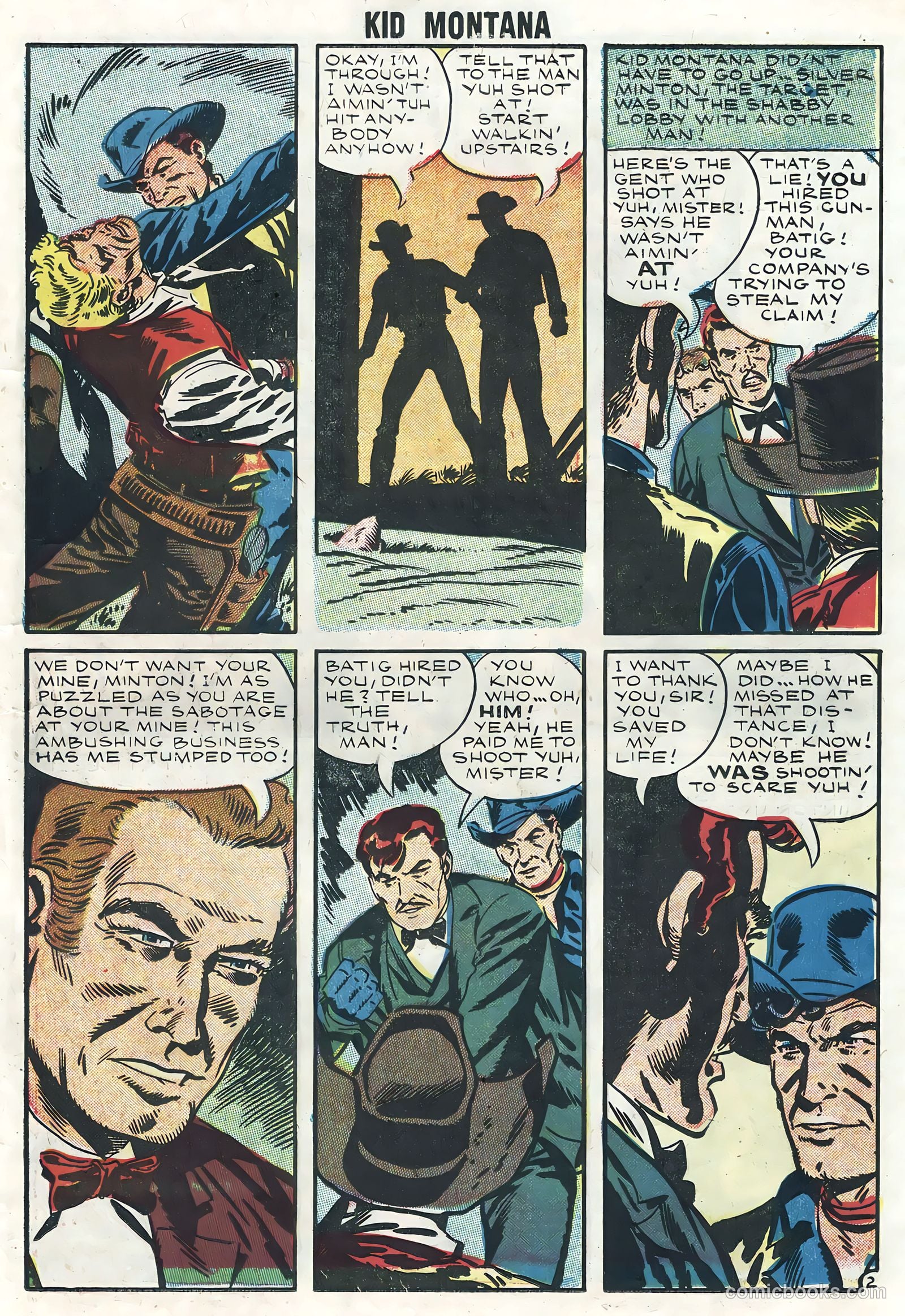 Kid Montana #11 (1958) — page 11 of 36