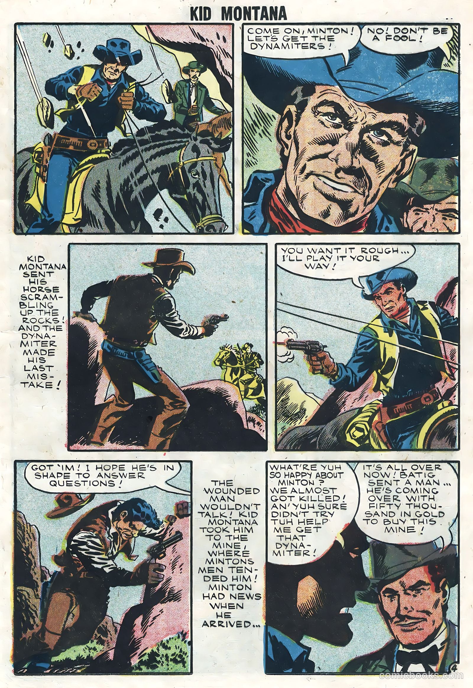 Kid Montana #11 (1958) — page 13 of 36