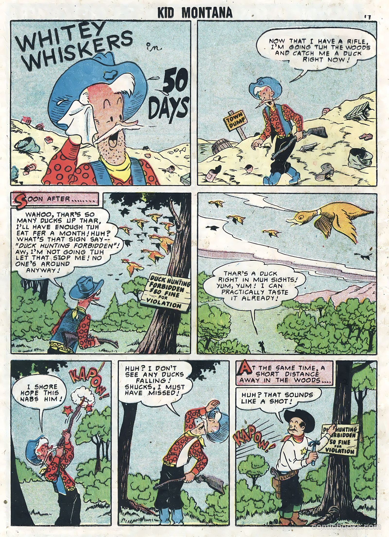 Kid Montana #11 (1958) — page 16 of 36