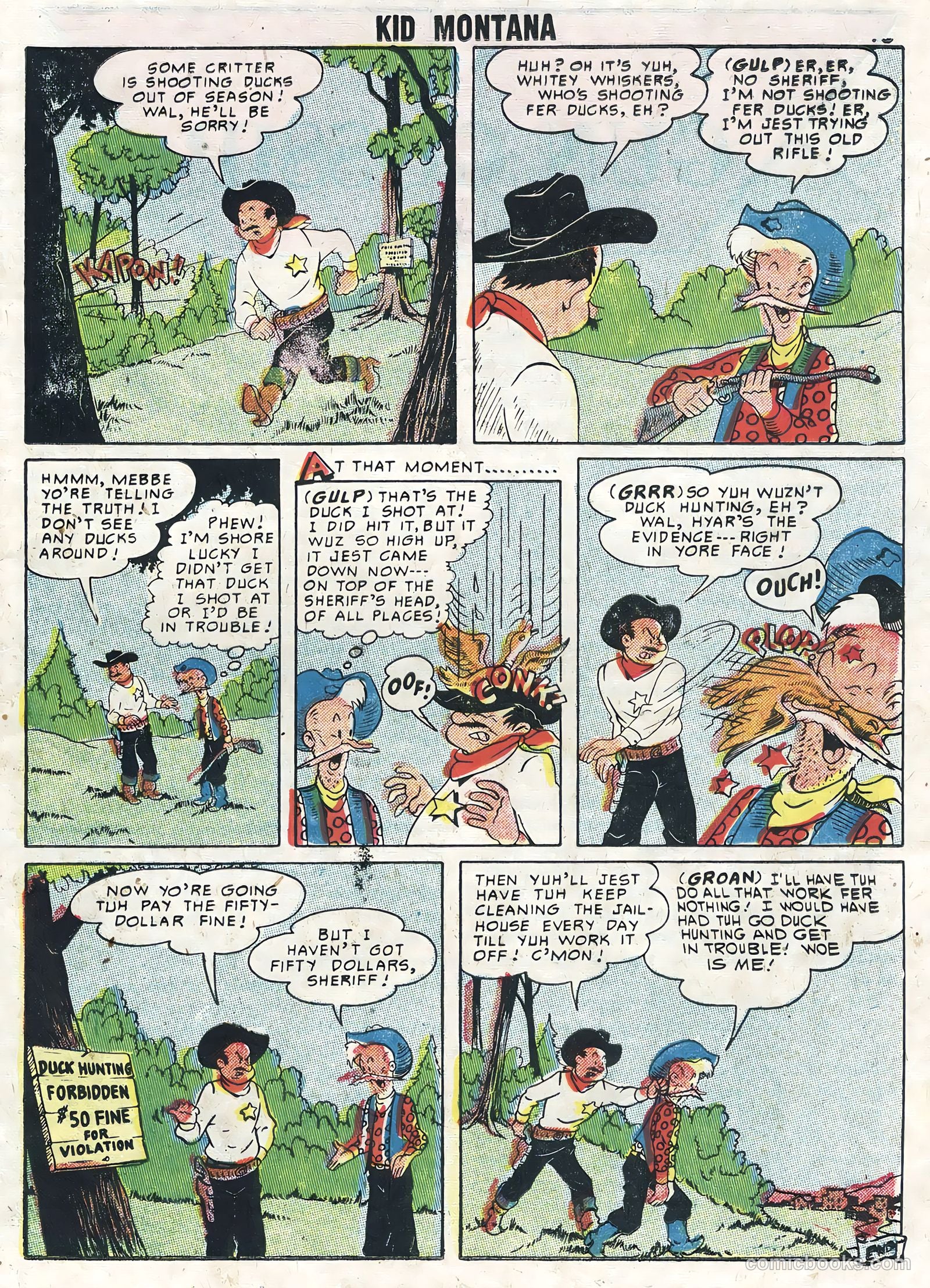 Kid Montana #11 (1958) — page 17 of 36