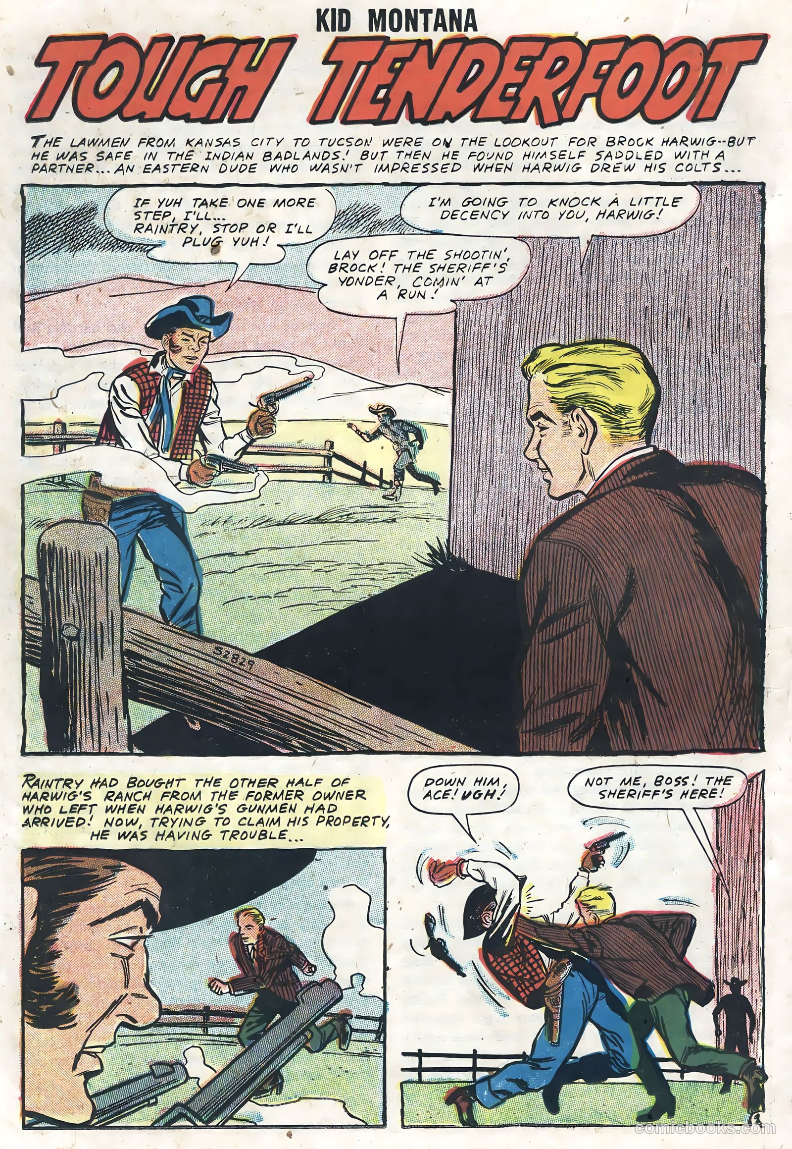 Kid Montana #11 (1958) — page 20 of 36