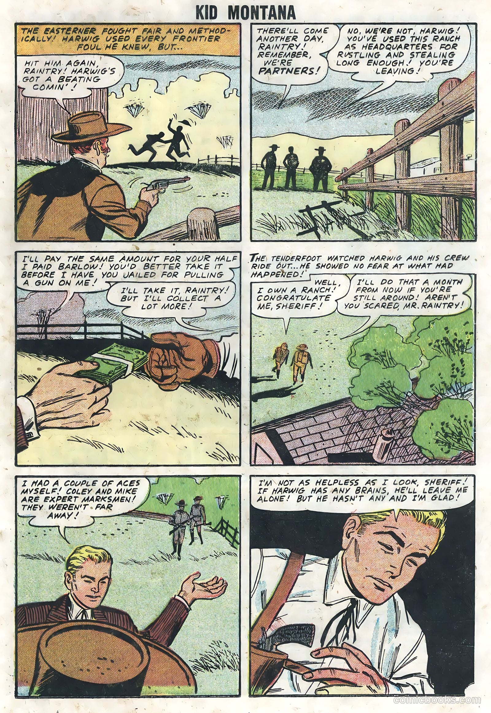 Kid Montana #11 (1958) — page 21 of 36